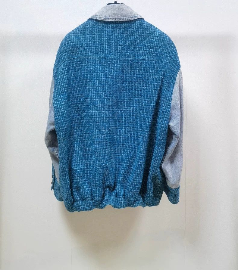 Chanel Chanel 22S tweed stitching denim jacket Size XS / US 0-2 / IT 36-38 - 2 Thumbnail