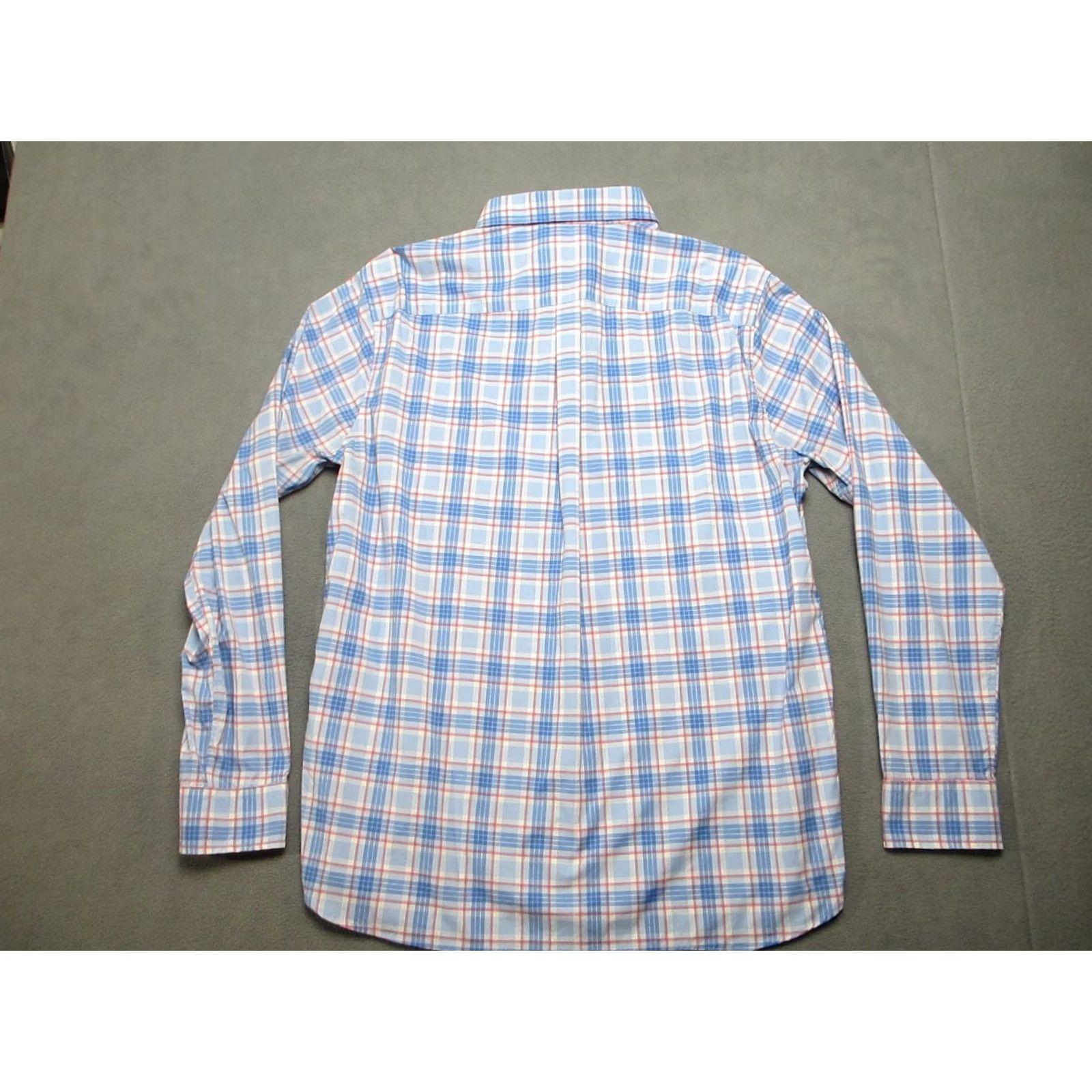 Vineyard Vines Vineyard Vines Shirt Mens Medium Blue Plaid One The Performance Nylon Button Up Size US M / EU 48-50 / 2 - 5 Thumbnail