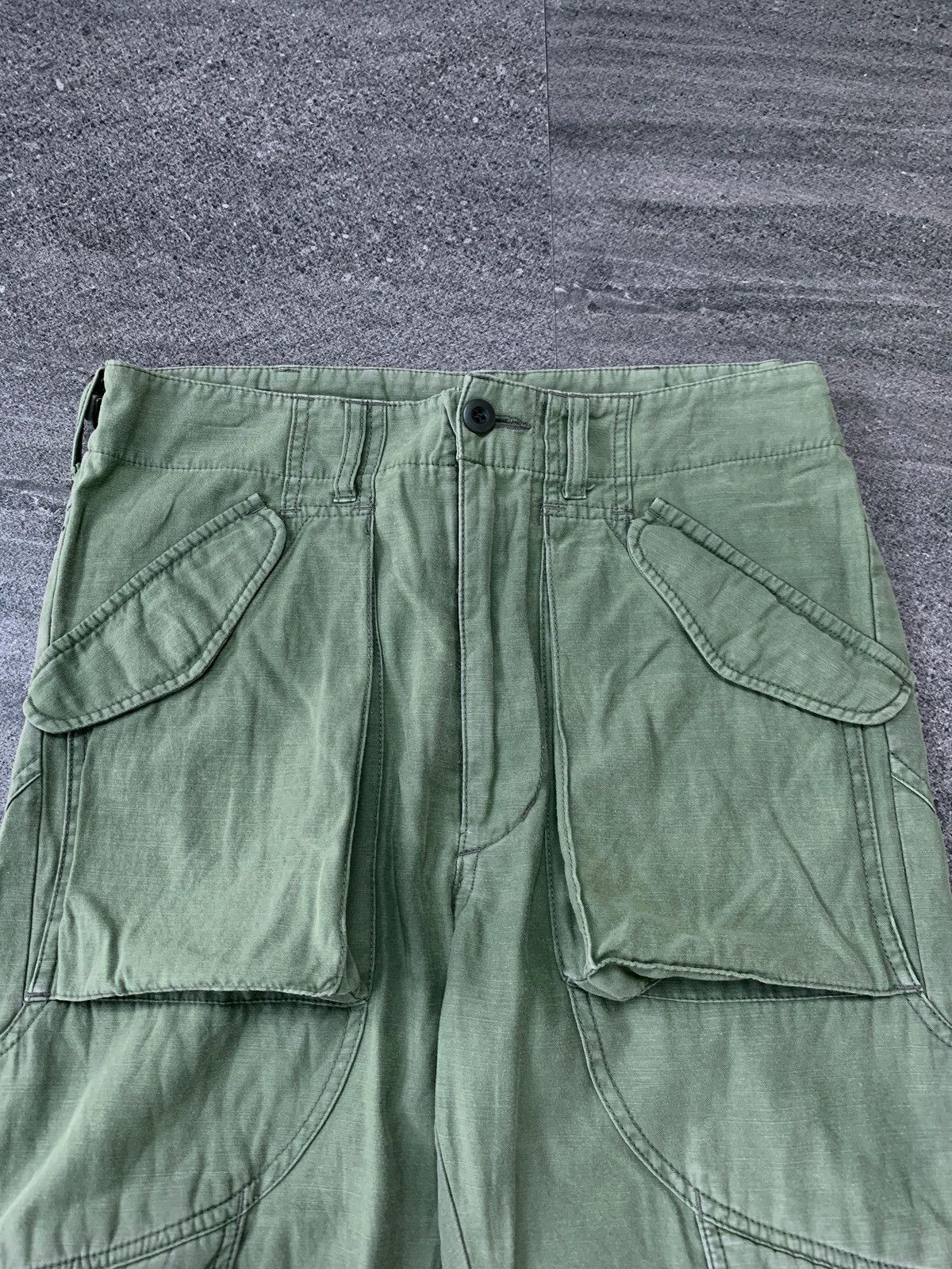 CABANE de ZUCCa × Issey Miyake Multi Pocket Cargo Pants Size US 30 / EU 46 - 3 Thumbnail