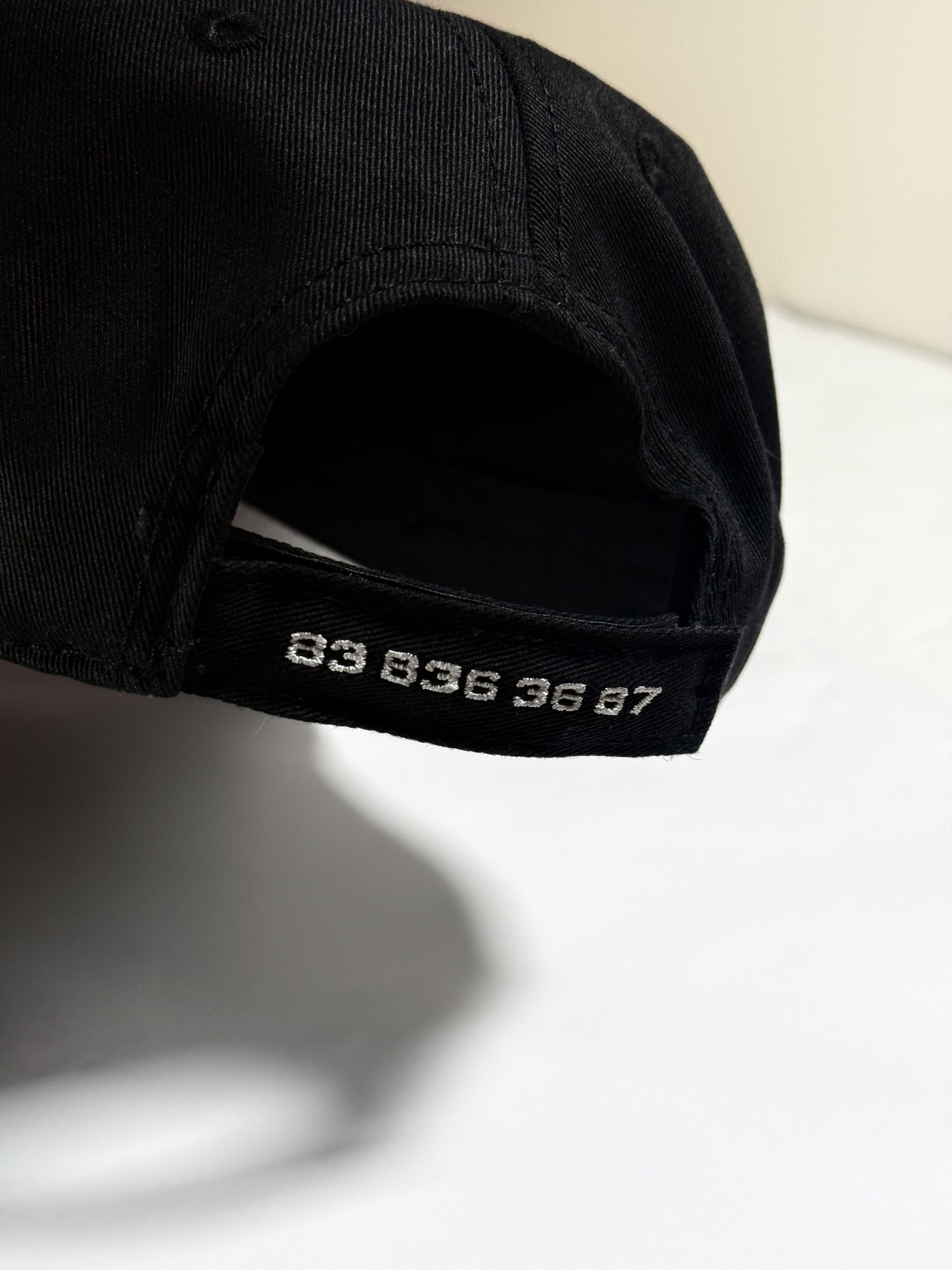 Vetements Vetements Barcode Cap Black Size ONE SIZE - 4 Thumbnail