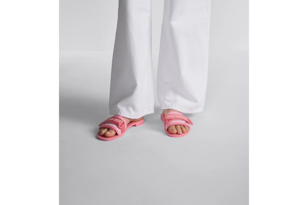 Dior o1bcso1str0226 Dioriviera Evolution Slide in Candy Pink Size US 7 / IT 37 - 6 Thumbnail