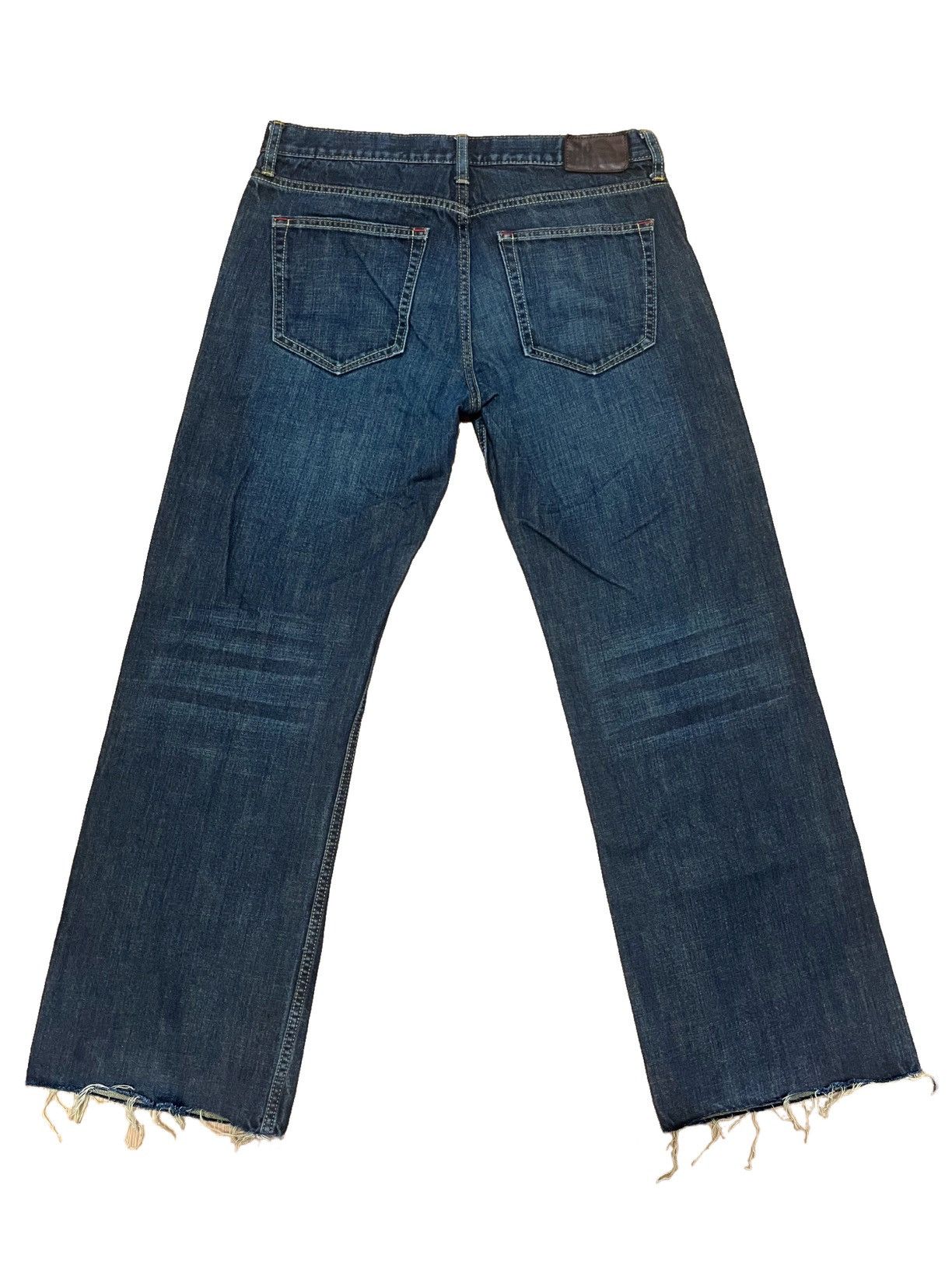 Diesel Diesel x Balenciaga Inspired Wide-Leg Bootcut Y2K Jeans Size US 33 - 2 Thumbnail