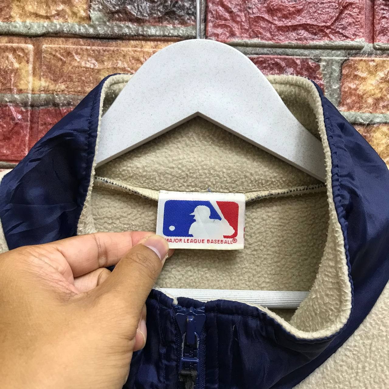 Vintage VINTAGE NY MAJOR LEAGUE FLEECE Size US L / EU 52-54 / 3 - 3 Thumbnail