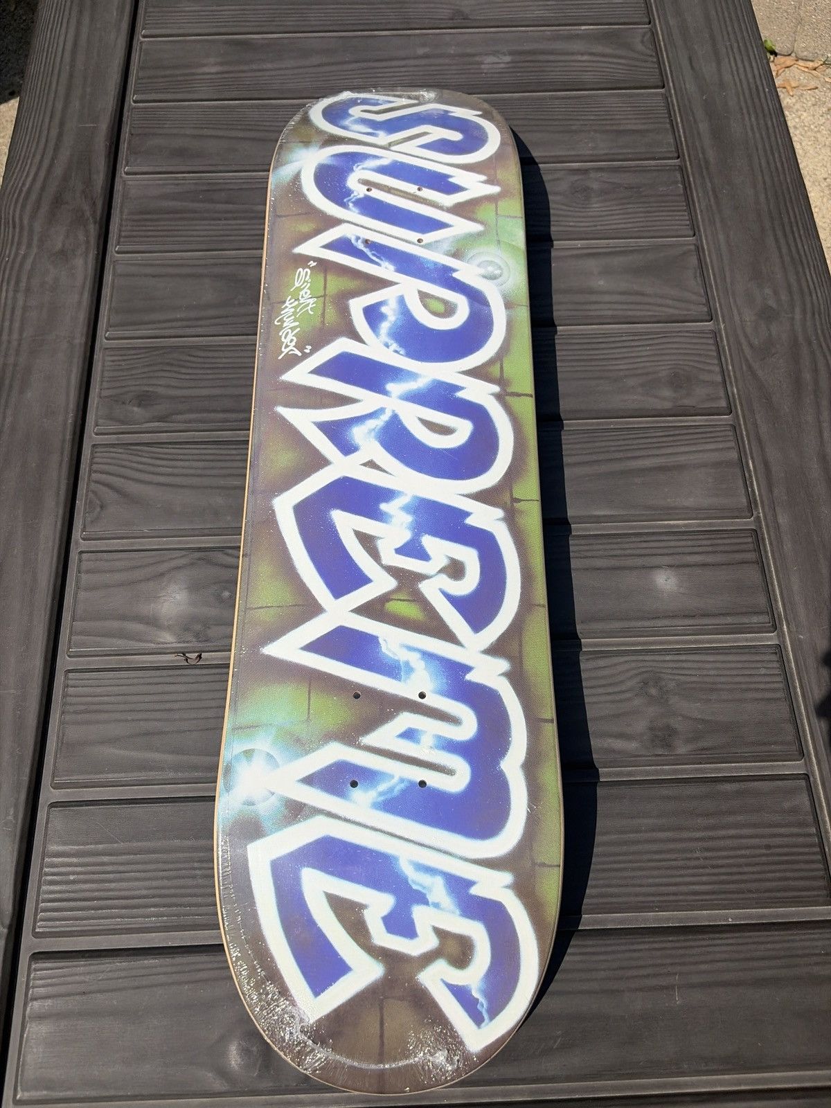 Supreme Supreme Lee Quinones logo skateboard deck Size ONE SIZE - 1 Thumbnail