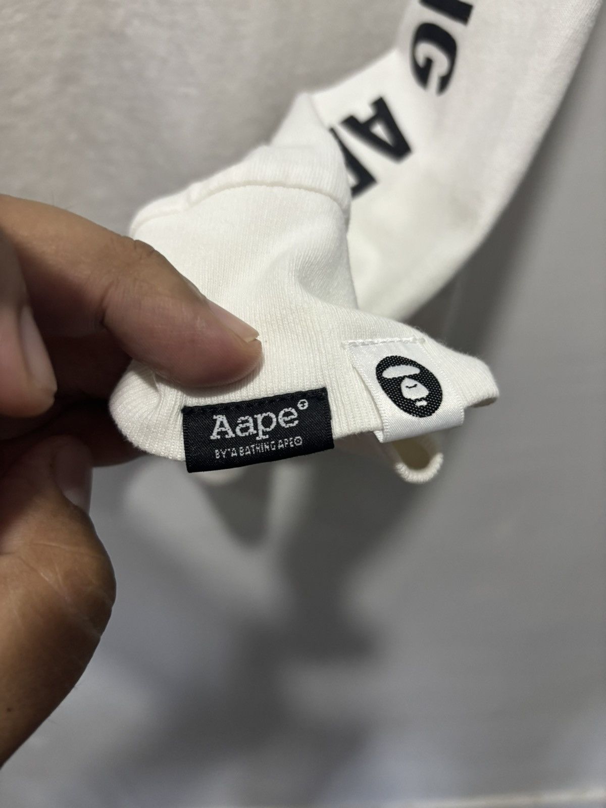 Aape × Bape Aape by A Bathing Ape Longsleeve Tshirt Size US S / EU 44-46 / 1 - 4 Thumbnail