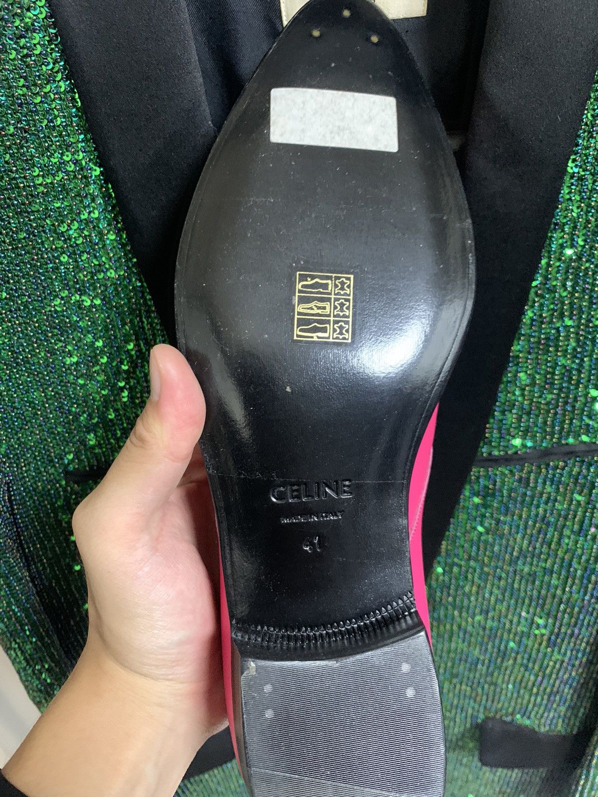 Celine Celine 2019SS Pink jacno Size US 8.5 / EU 41-42 - 3 Thumbnail