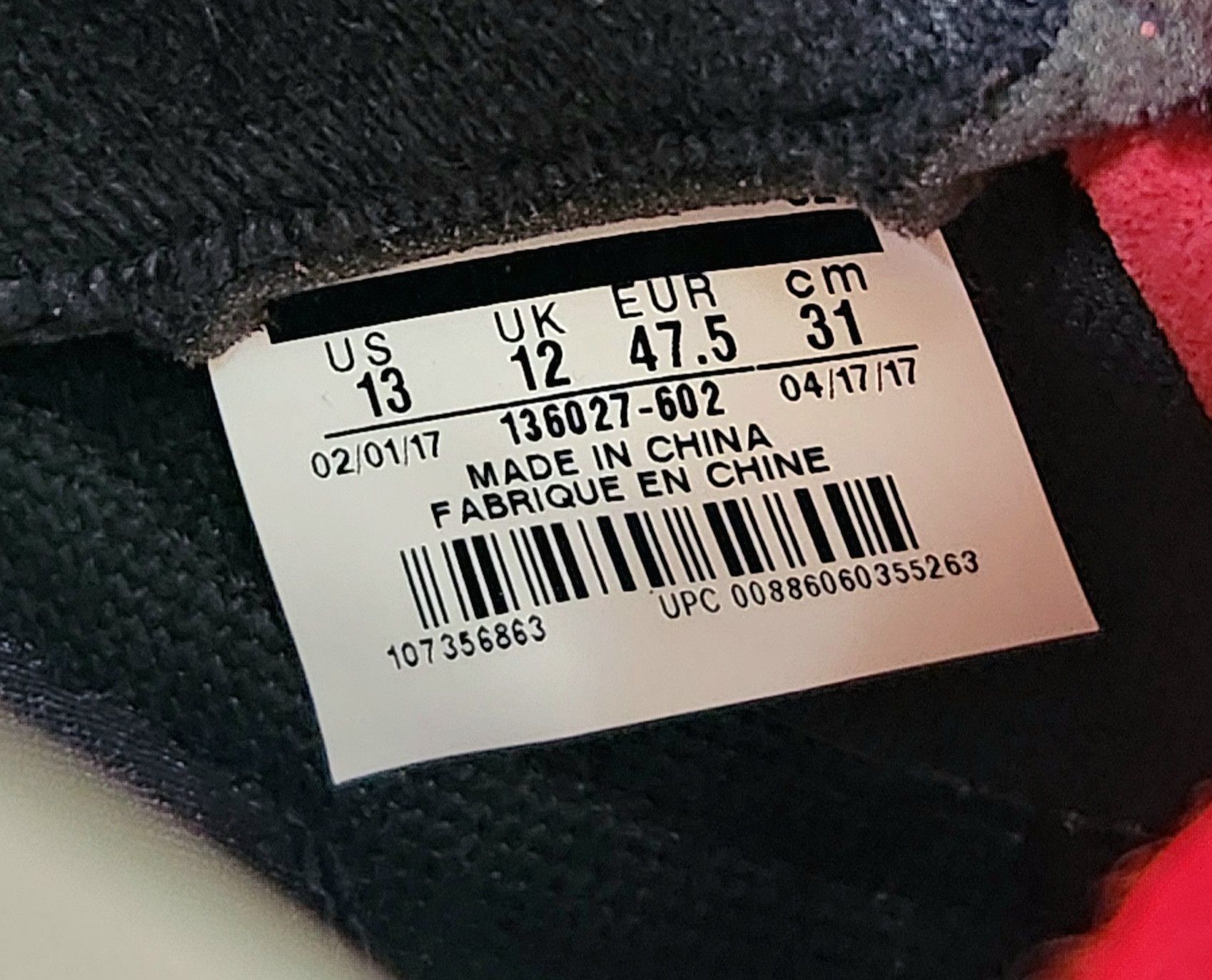 Jordan Brand × Nike Nike Air Jordan 5 Retro V Size 13 Mens 136027-602 Red Suede Size US 13 / EU 46 - 11 Thumbnail