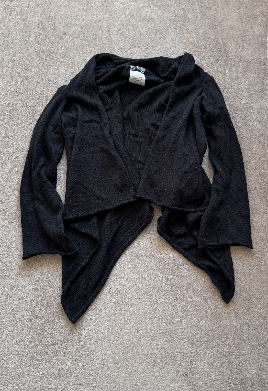 Le Grande Bleu (L.G.B.) Archive Yohji Yamamoto Lgb Rick Owens Style Longsleeve Cape Size US M / EU 48-50 / 2 - 1 Thumbnail
