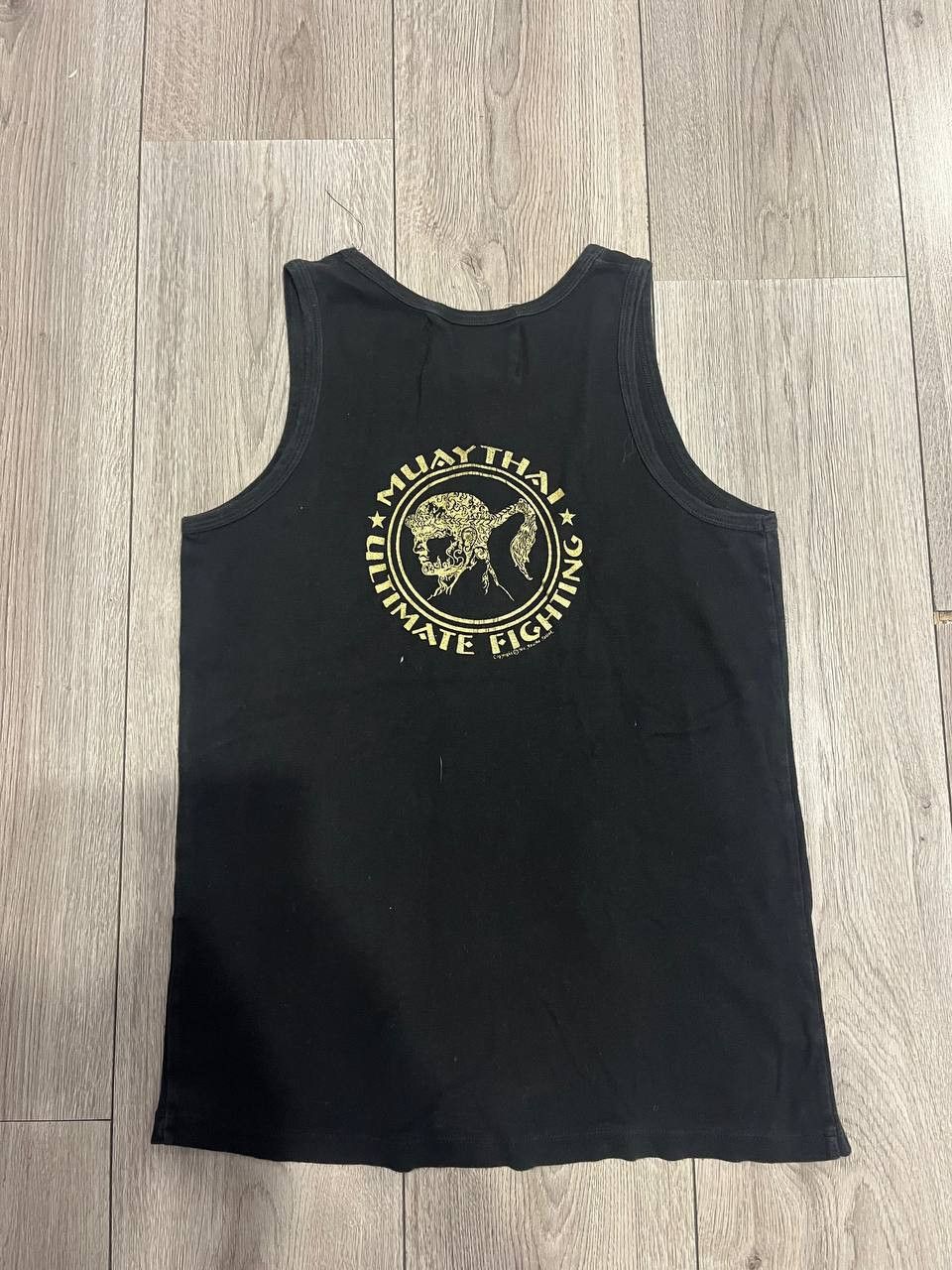 Vintage vintage Muay Thai ultimatum fighting human fights sleeveless Size US L / EU 52-54 / 3 - 4 Thumbnail