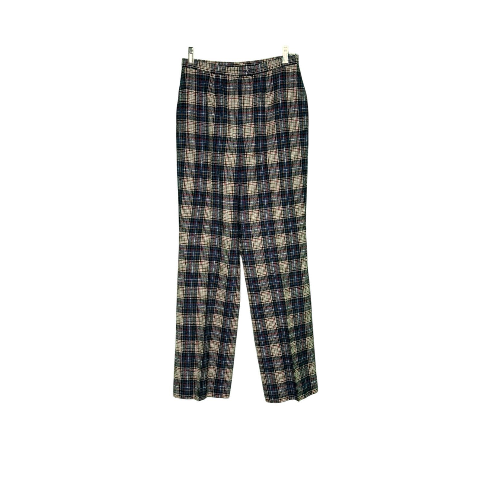 Pendleton PENDLENTON vintage blue red plaid virgin wool pants size 12 Size 34" / US 12 / IT 48 - 13 Thumbnail