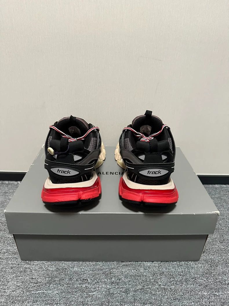 Balenciaga Balenciaga Track 3.0 Black Red Sneakers-2506 Size US 9 / EU 42 - 3 Thumbnail