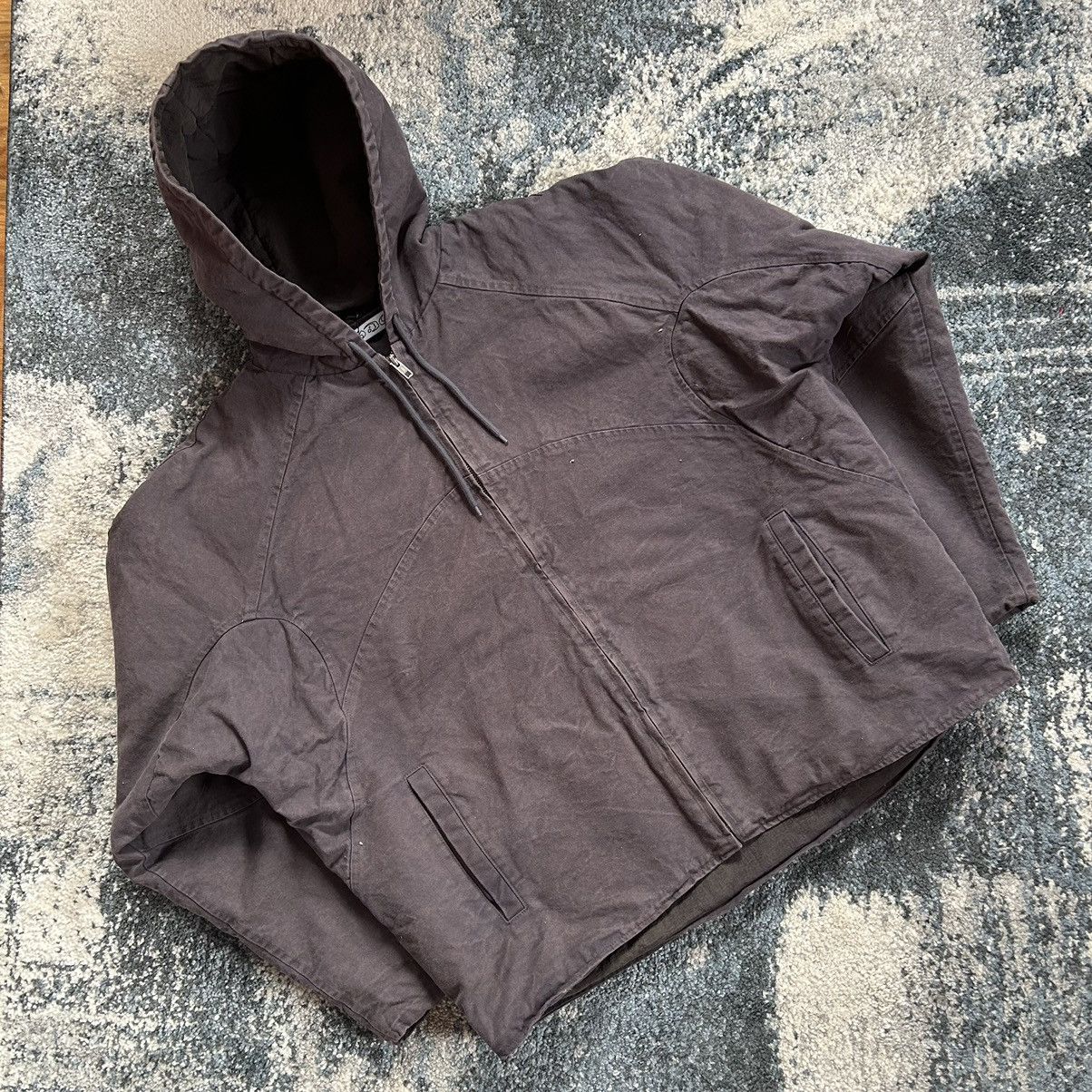 Other ABU BLUNT TOOL JACKET WiDE WASHED MUD BROWN CANVAS WORK COAT Size US XL / EU 56 / 4 - 1 Thumbnail