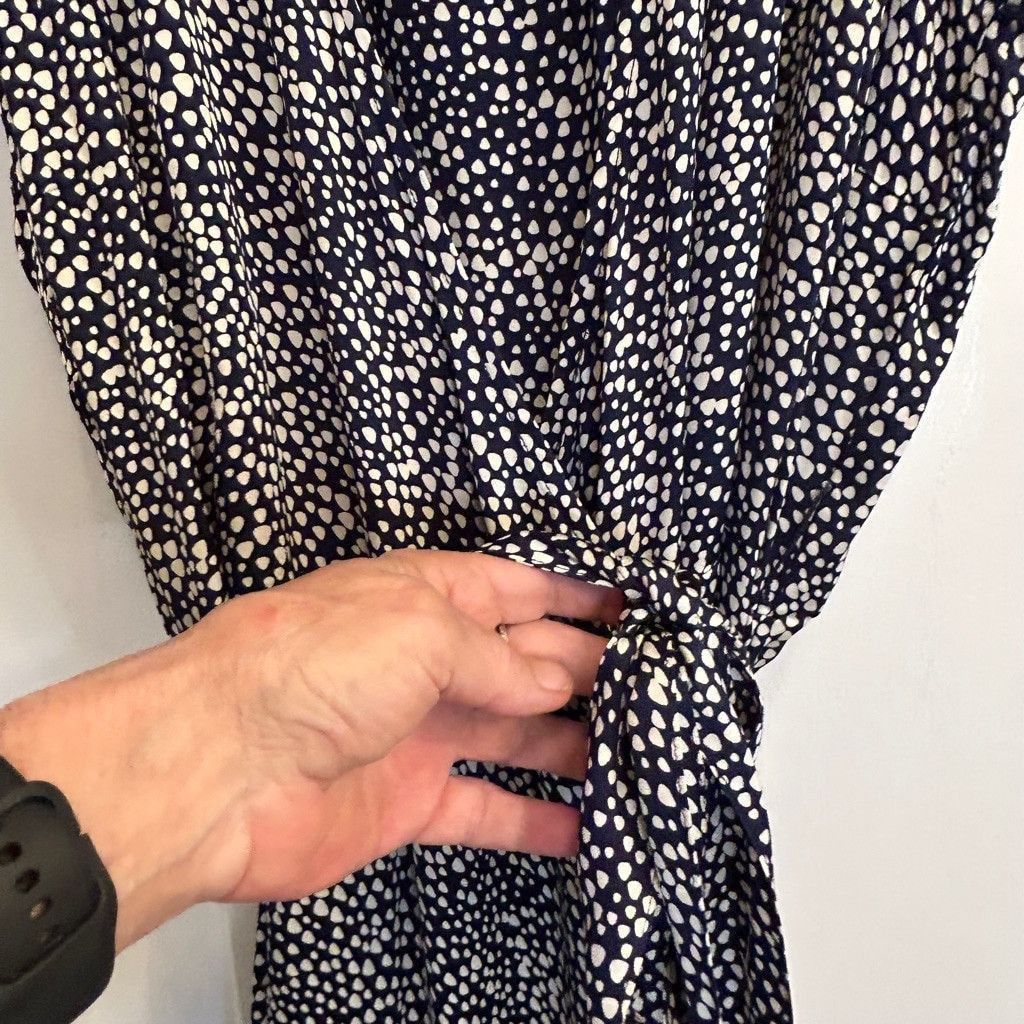 Threads 4 Thought Women's Threads 4 Thought Wrap Dress 2X blacK/White Size 3XL / US 20-22 - 2 Thumbnail
