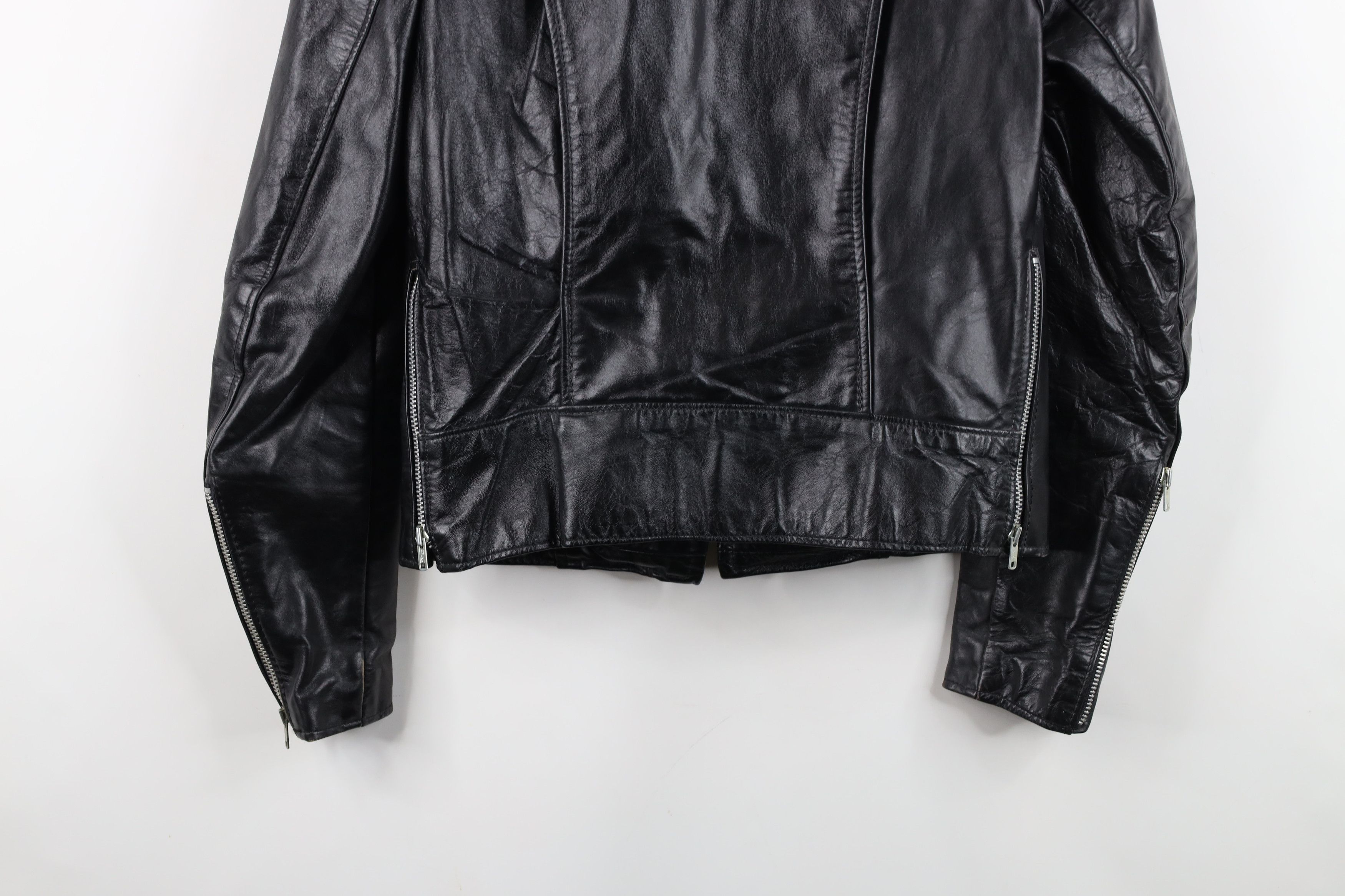 Vintage Vintage 60s Brooks Leather Cafe Racer Bomber Jacket USA Size US M / EU 48-50 / 2 - 14 Thumbnail