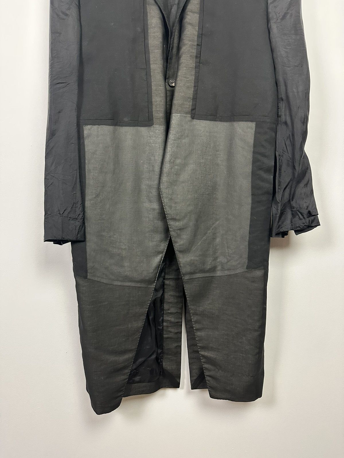 Rick Owens SS22 ‘FOGACHINE’ Sheer Jumbo Tatlin Coat Size US M / EU 48-50 / 2 - 3 Thumbnail