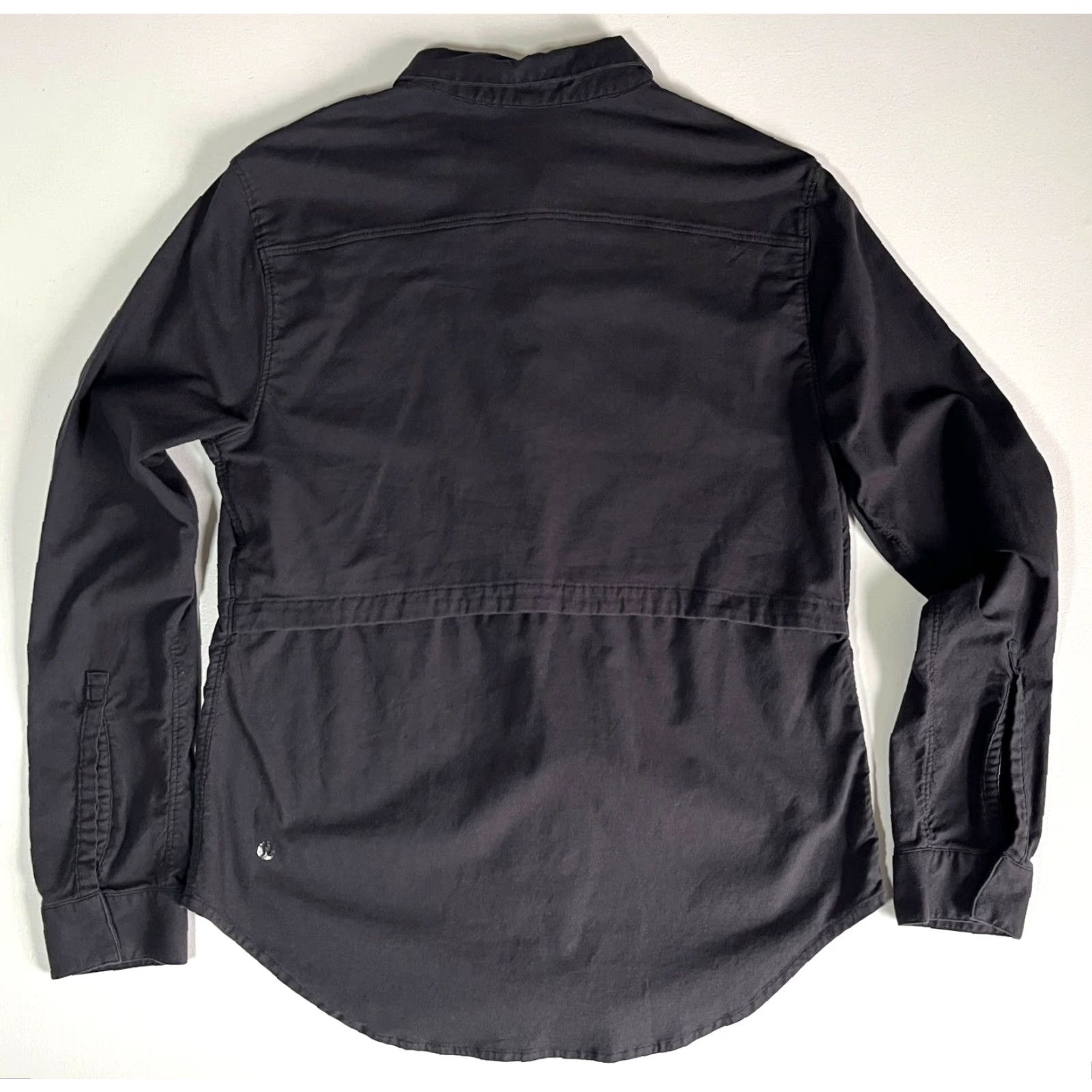 Lululemon VINTAGE Women’s Lululemon Getaway Shirt Black M Women Shirt M Black Classic Outdoor Activewear Walking Mens, Womens Size M / US 6-8 / IT 42-44 - 6 Thumbnail