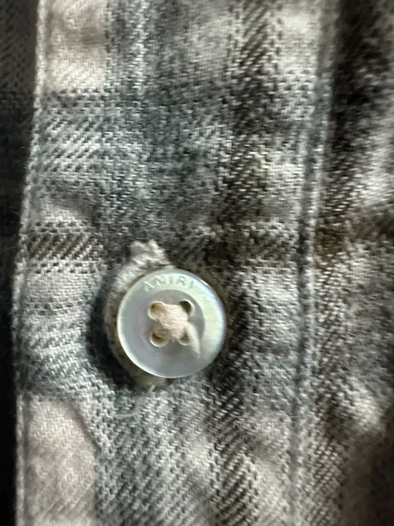 Amiri Amiri Flannel White Plaid Size US S / EU 44-46 / 1 - 3 Thumbnail