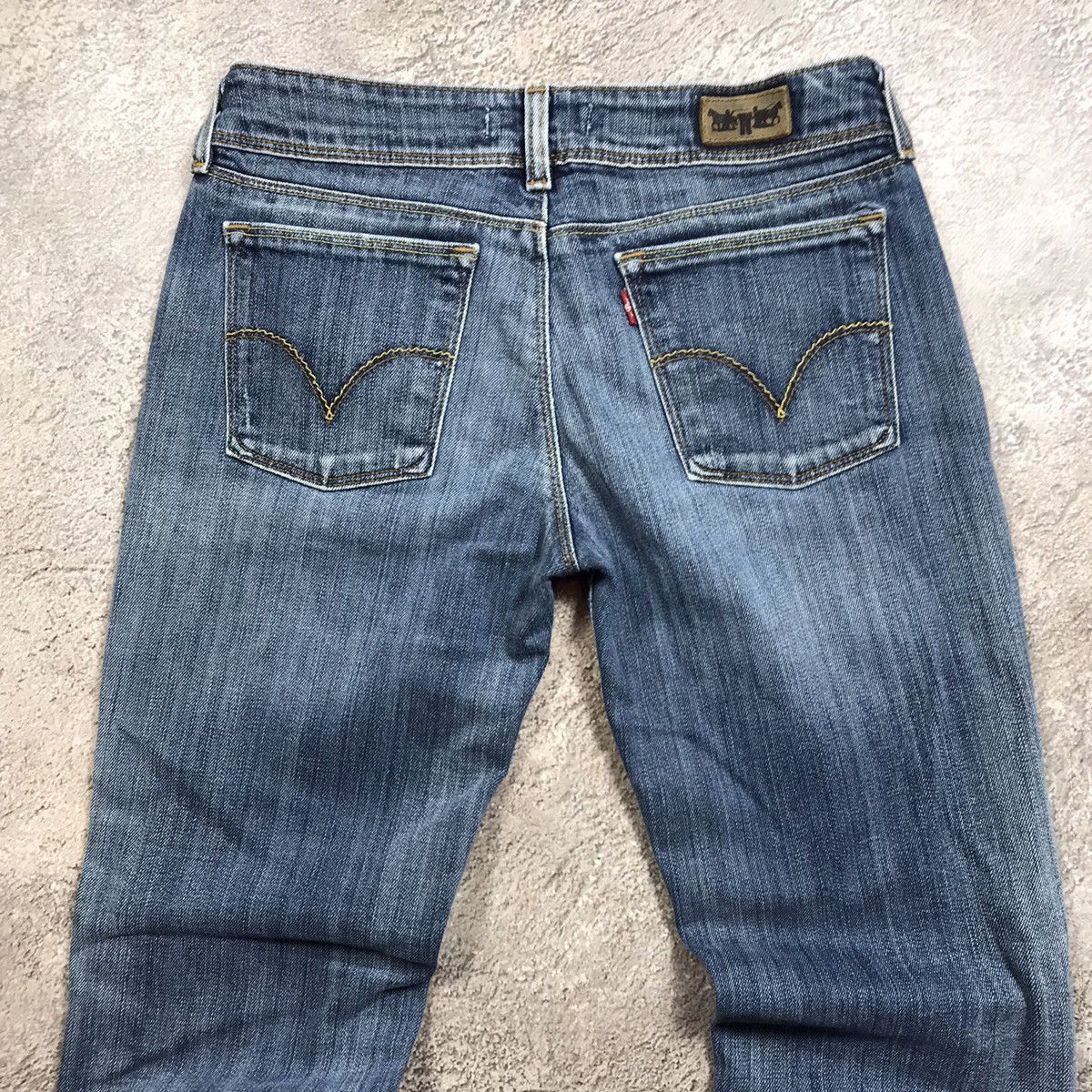 Vintage Vintage 90s Levis Baggy Wide Leg Distressed Jeans Grunge 30 Size US 30 / EU 46 - 5 Thumbnail