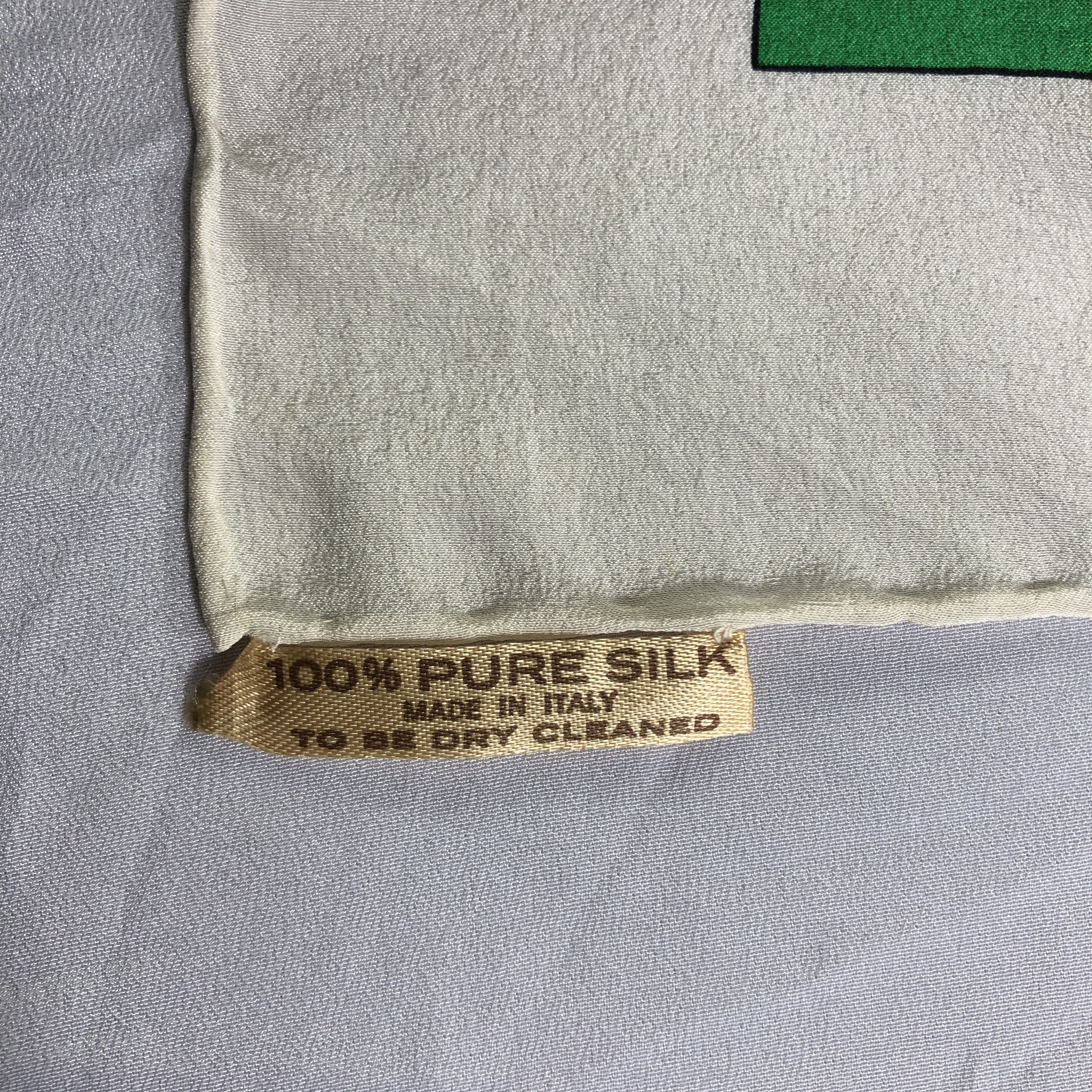 Vintage Vintage Silk Scarf Size ONE SIZE - 5 Thumbnail