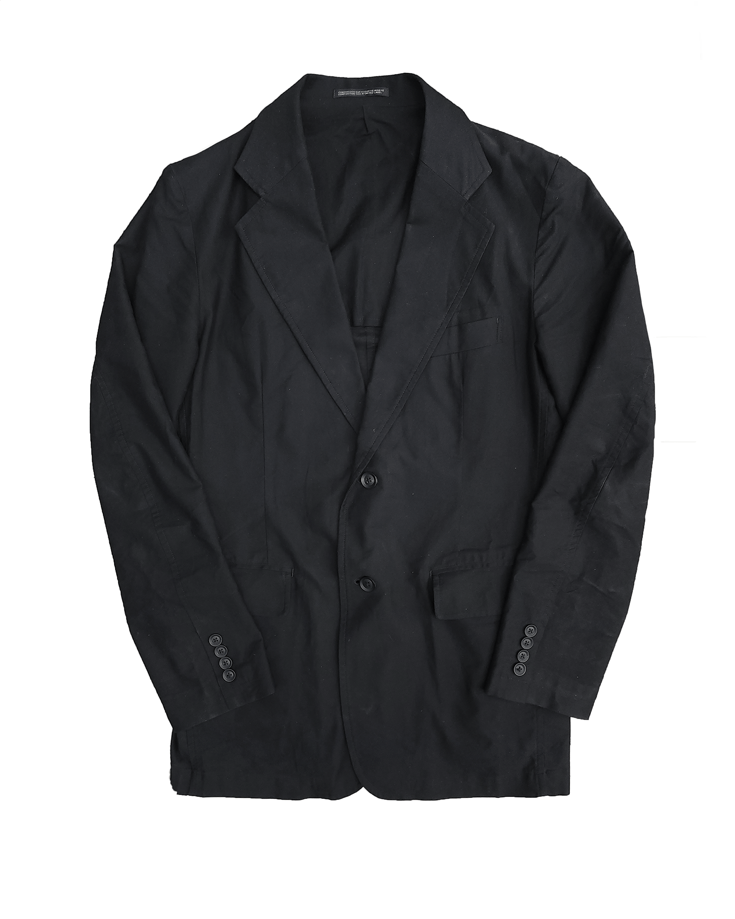 Yohji Yamamoto Yohji Yamamoto Pour Homme 22SS Cotton Twill Long