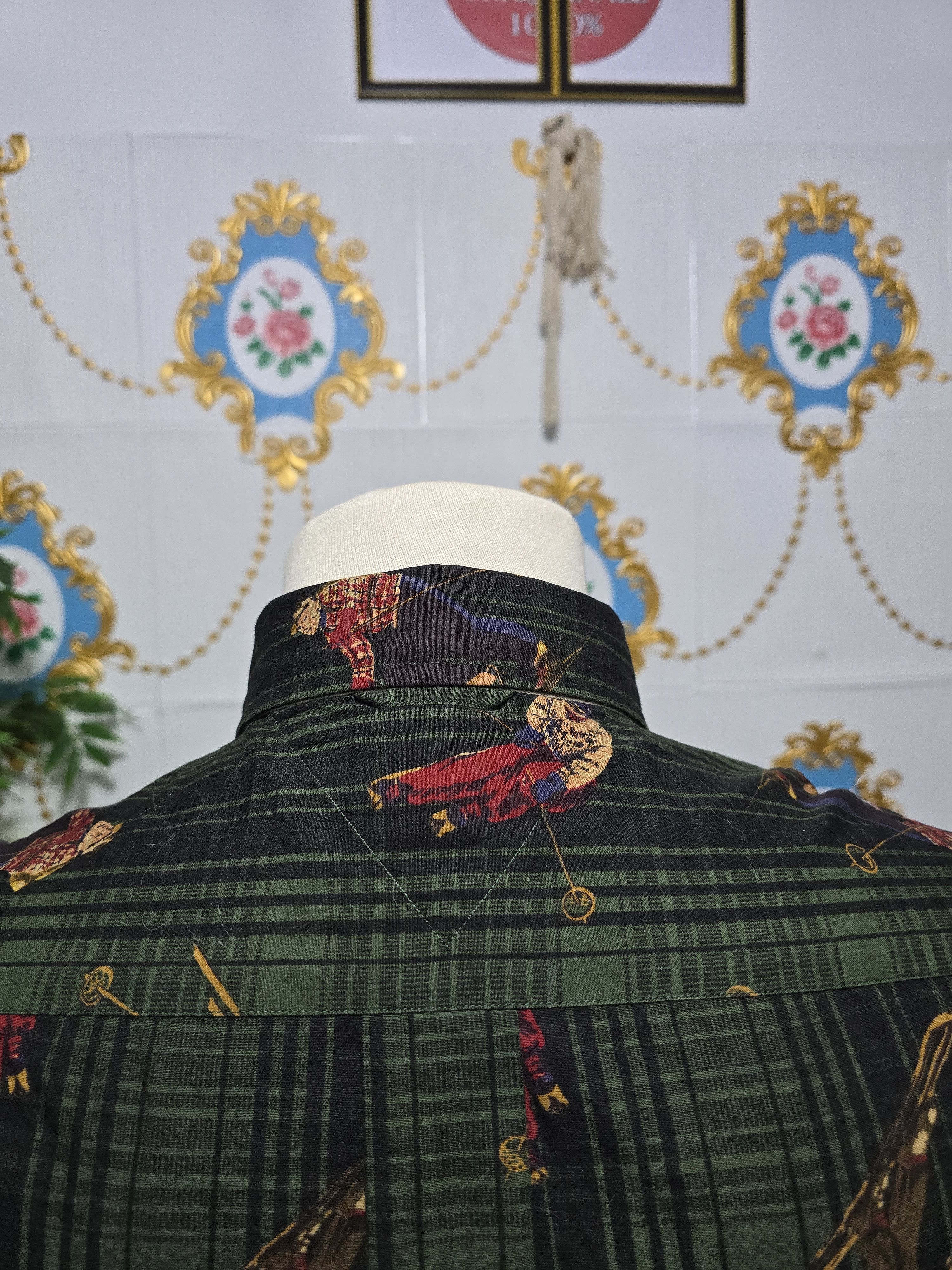 Tommy Hilfiger TOMMY HILFIGER rare shirt VINTAGE ski mountain design Size US L / EU 52-54 / 3 - 9 Thumbnail
