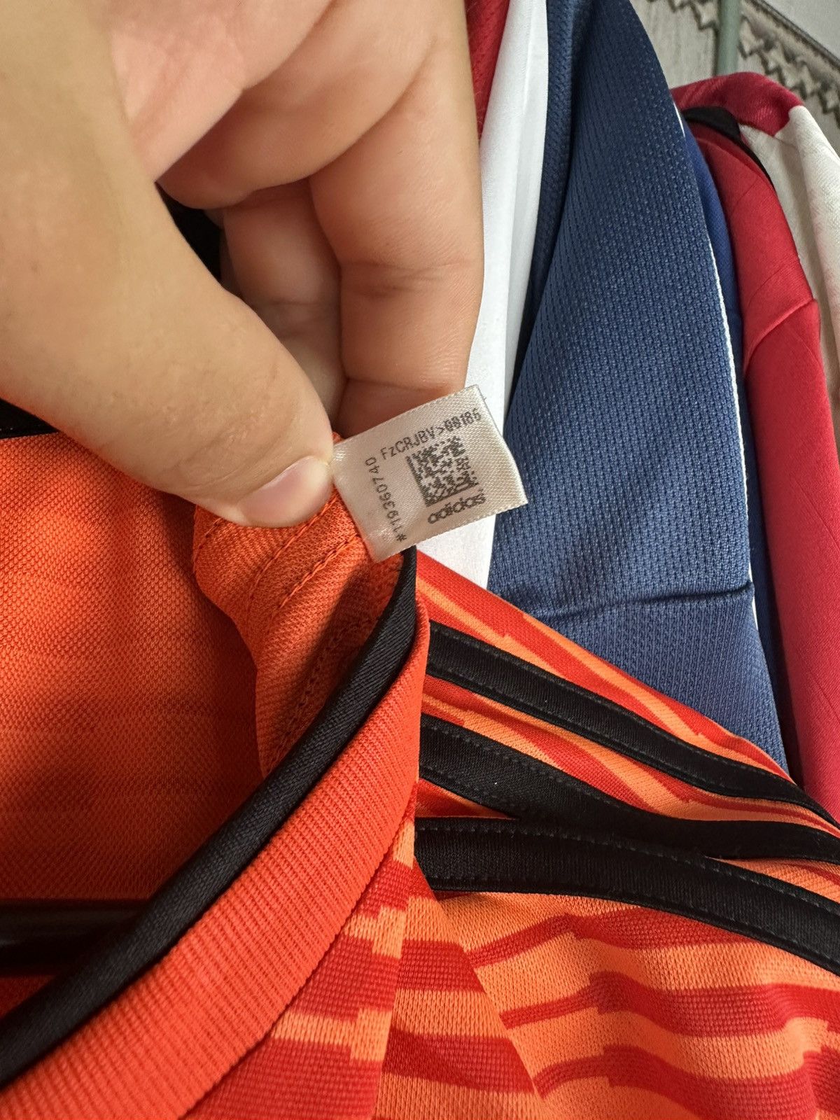 Adidas IPSWICH TOWN MATCH WORN JERSEY 2018 2019 ADIDAS NATHAN #15 Size US XL / EU 56 / 4 - 10 Thumbnail