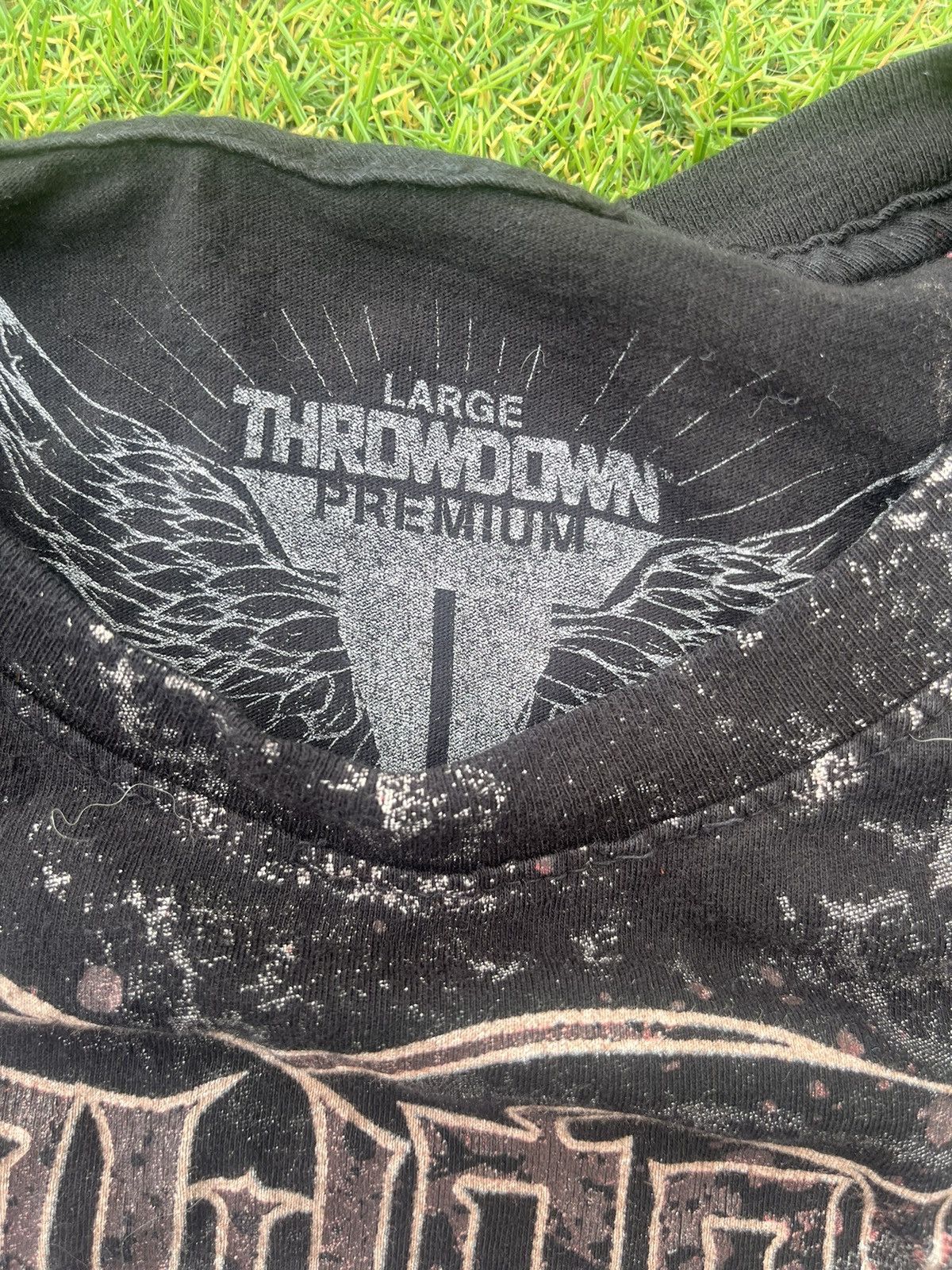 Vintage Vintage Throwdown shirt Size US L / EU 52-54 / 3 - 3 Thumbnail