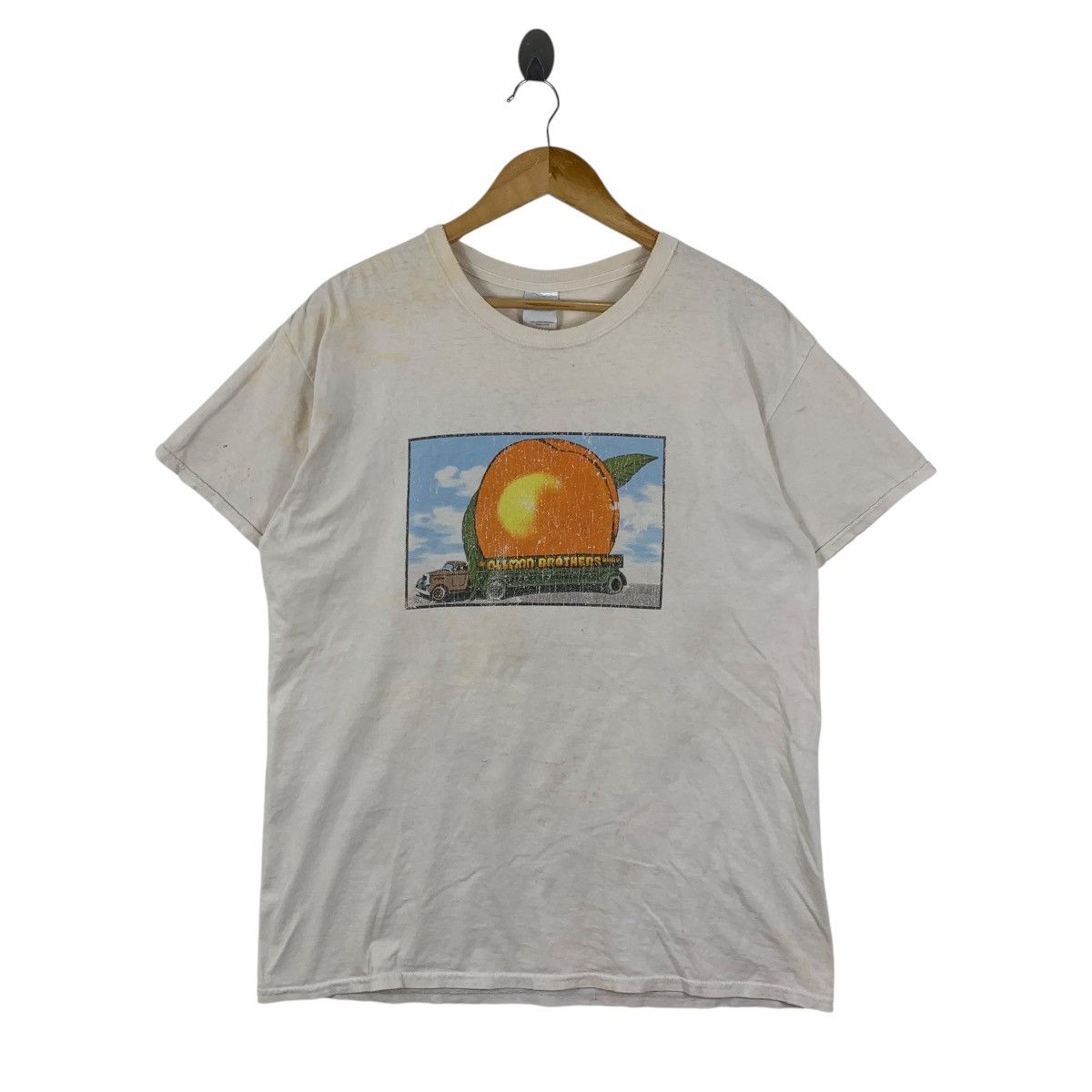 Vintage Vintage Y2K THE ALLMAN BROTHERS Summer Jam Band Tshirt Size US L / EU 52-54 / 3 - 2 Thumbnail
