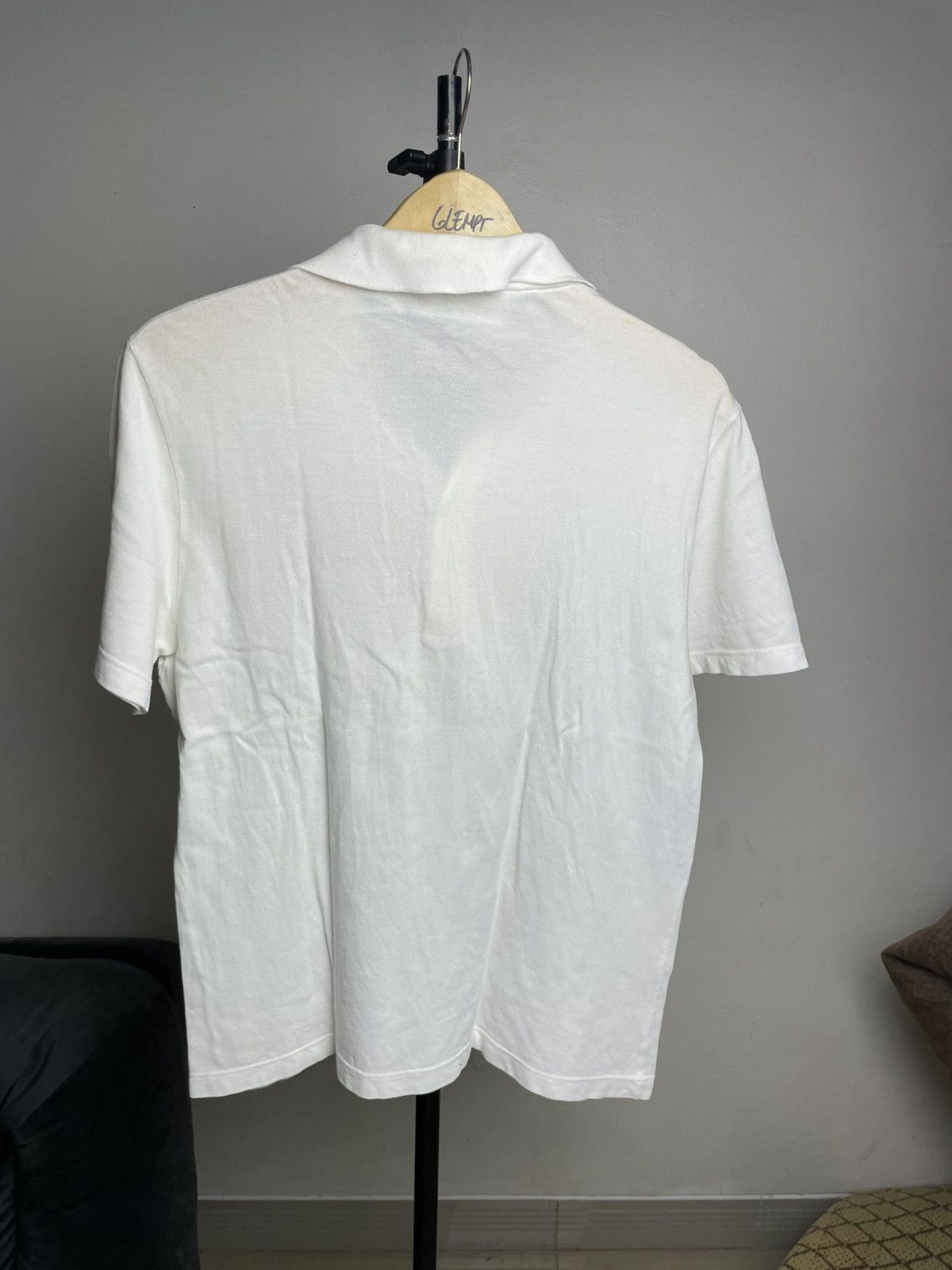 Salvatore Ferragamo Salvatore Ferragamo Gancini Logo Polo Shirt White Size US S / EU 44-46 / 1 - 3 Thumbnail
