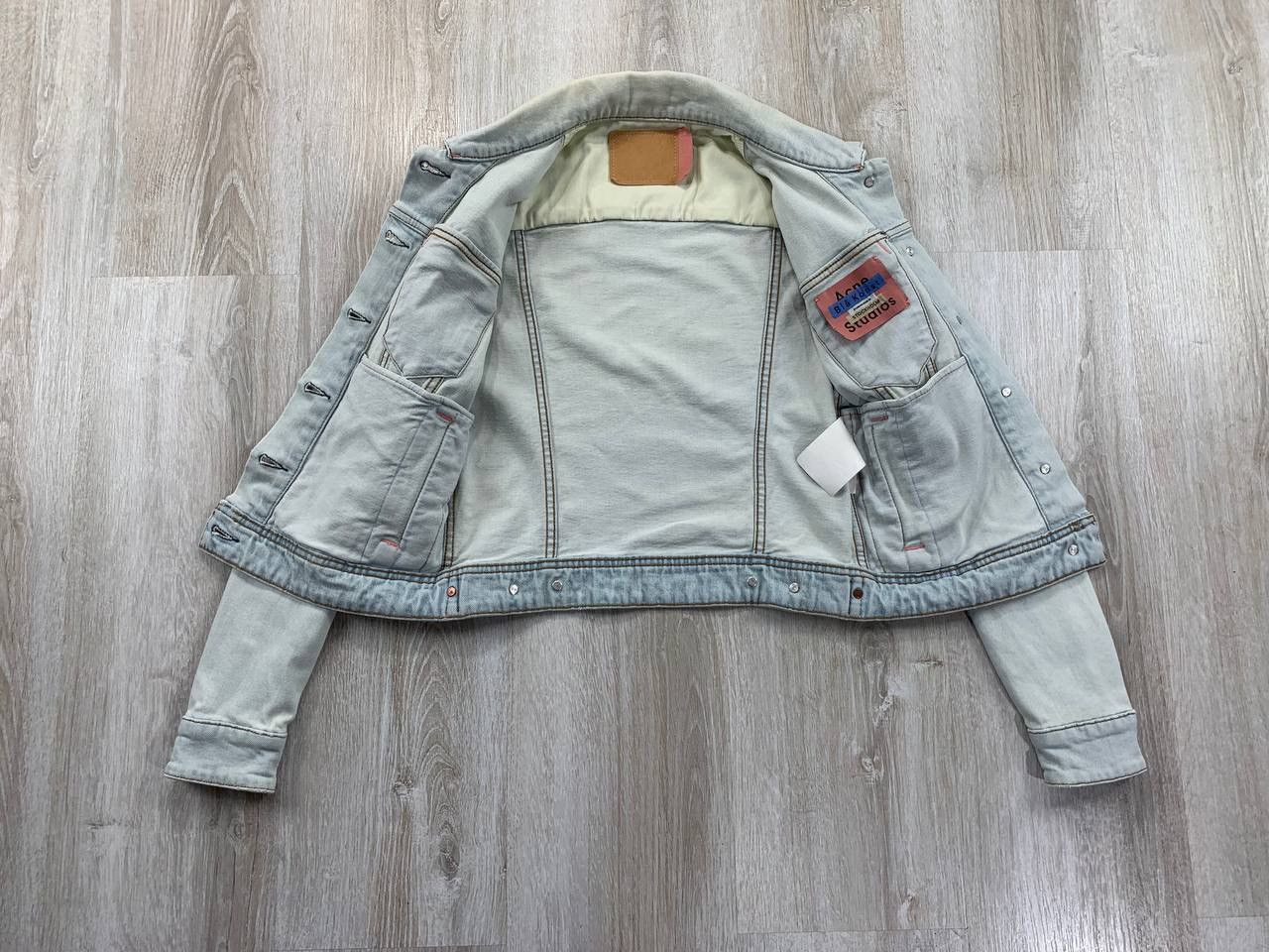 Acne Studios × Designer Womens denim jacket Acne Studios Size 34 Size XXS / US 00 / IT 34 - 7 Thumbnail