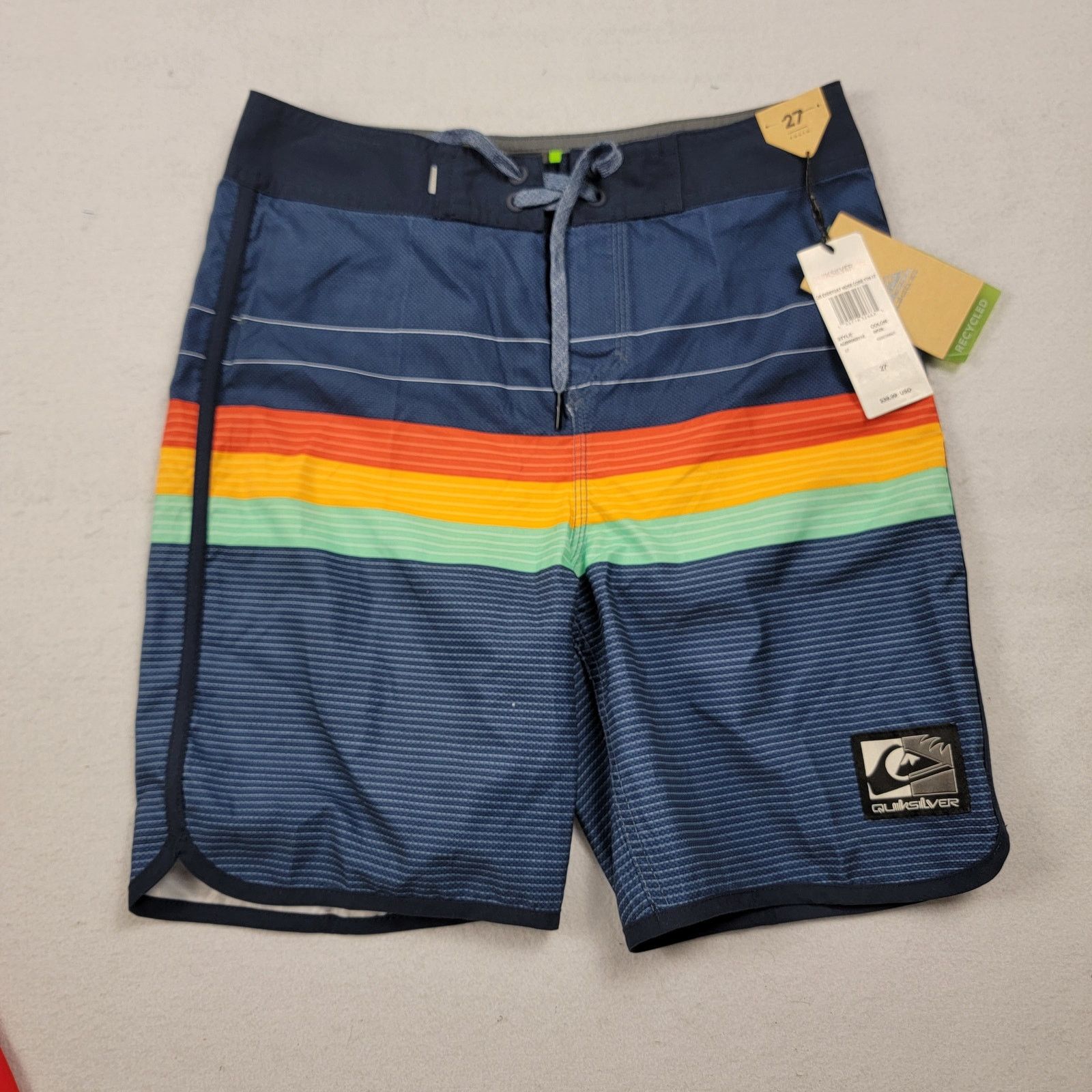 Quiksilver Quiksilver Mens 'Every Day More Core' Blue Surf Board Shorts Size US 27 - 1 Thumbnail