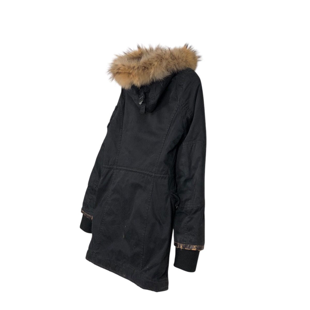 Japanese Brand Vintage Parka Jacket Moussy Military Design Mink Fur Hoodie Size US M / EU 48-50 / 2 - 11 Thumbnail