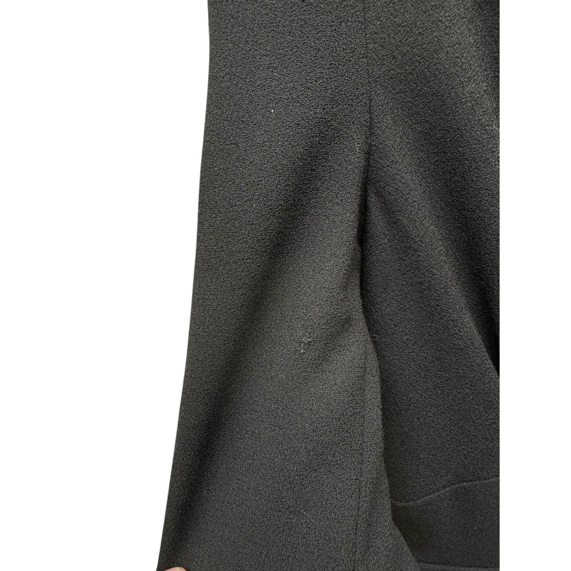 Alexander McQueen 2013 Black Wool 'Duchess' Peplum Dress Size S / US 4 / IT 40 - 6 Thumbnail