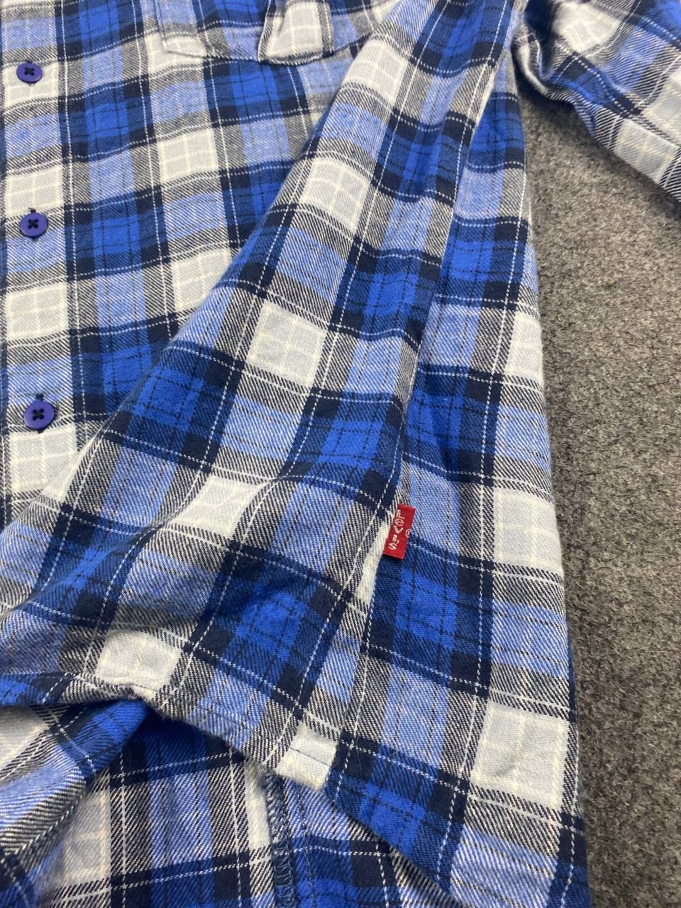 Levi's levis double pocket flannel shirt nice design Size US M / EU 48-50 / 2 - 7 Thumbnail