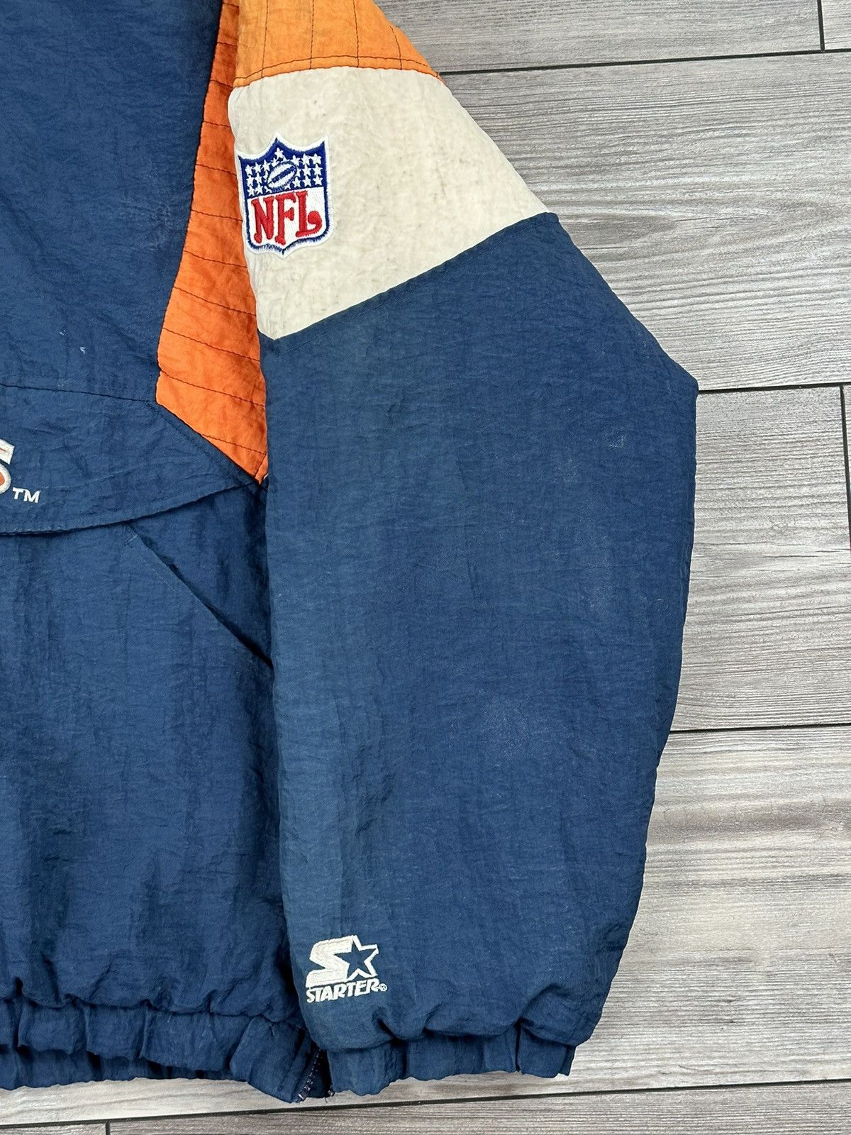 NFL × Vintage Vintage 90’s Chicago Bears Starter Jacket Size US L / EU 52-54 / 3 - 5 Thumbnail