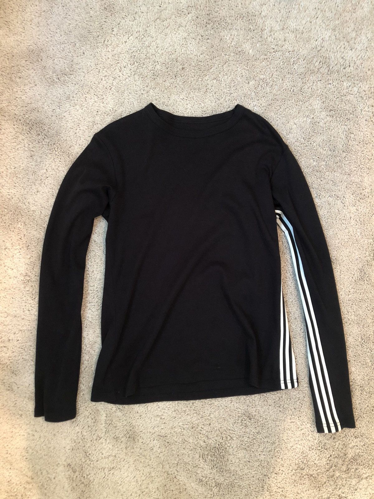 image of Y 3 x Yohji Yamamoto Y-3 By Yohji Yamamoto 2003 Long Sleeve Shirt in Black, Men's (Size Large)