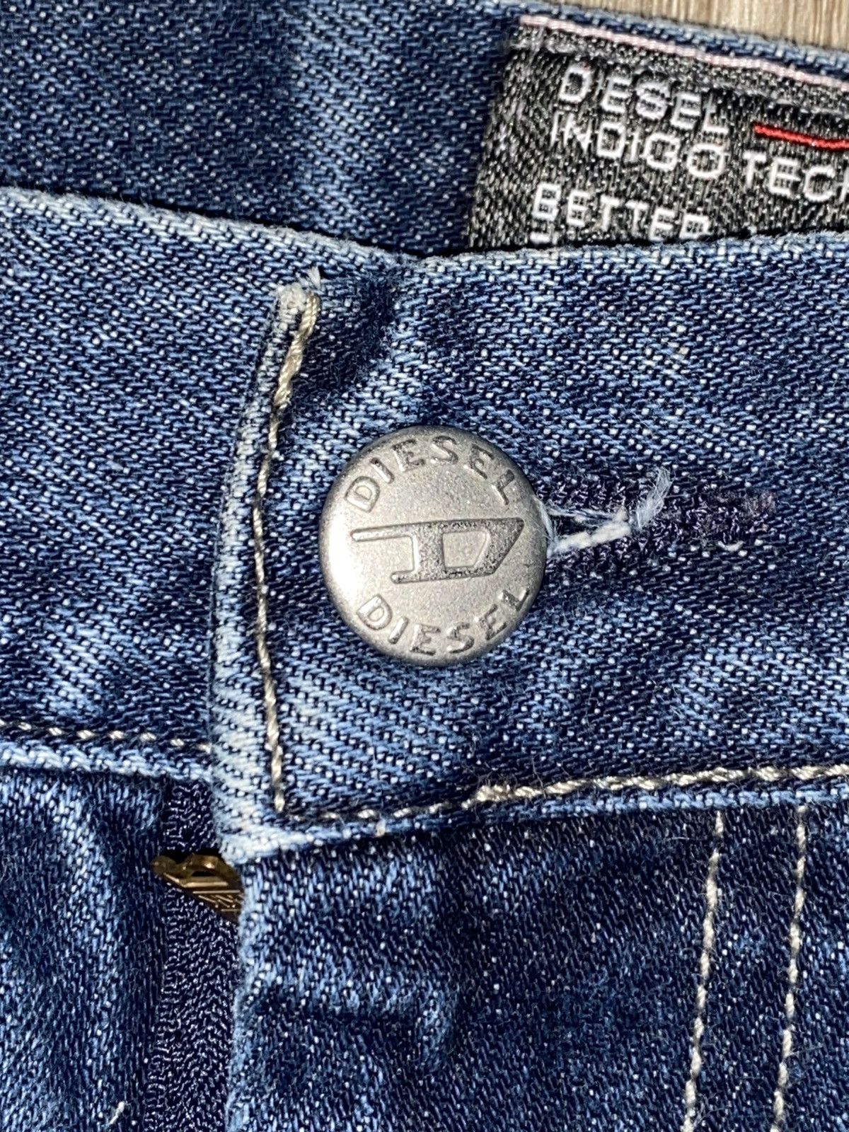 Diesel × Vintage diesel indigo tech blue jeans Size US 33 - 7 Thumbnail