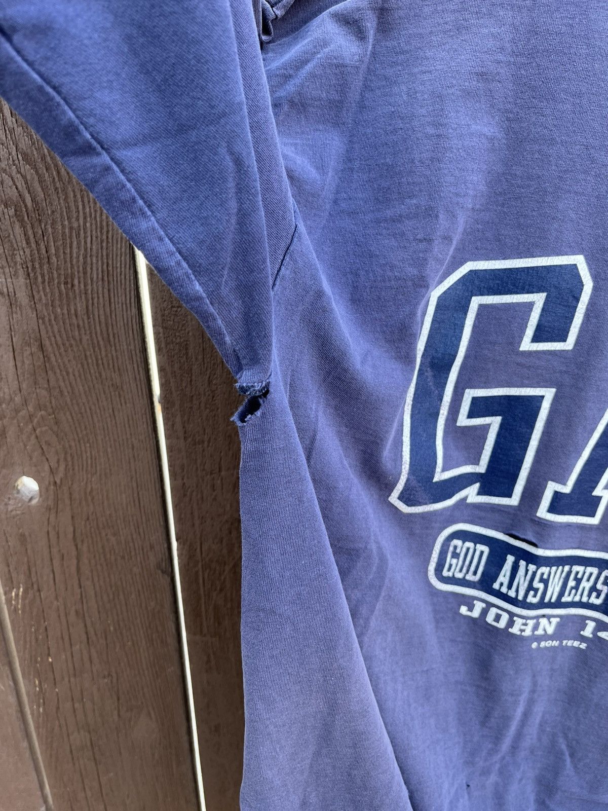 Vintage vintage GAP god answers prayers tee Size US XL / EU 56 / 4 - 4 Thumbnail