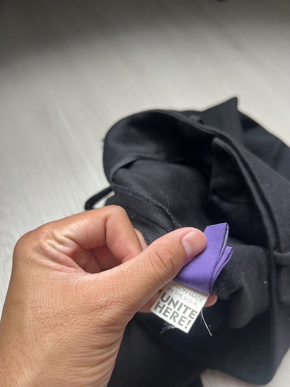 Ralph Lauren Purple Label Ralph Lauren Purple Label Black Wool Trouser Pants Size US 30 / EU 46 - 7 Thumbnail