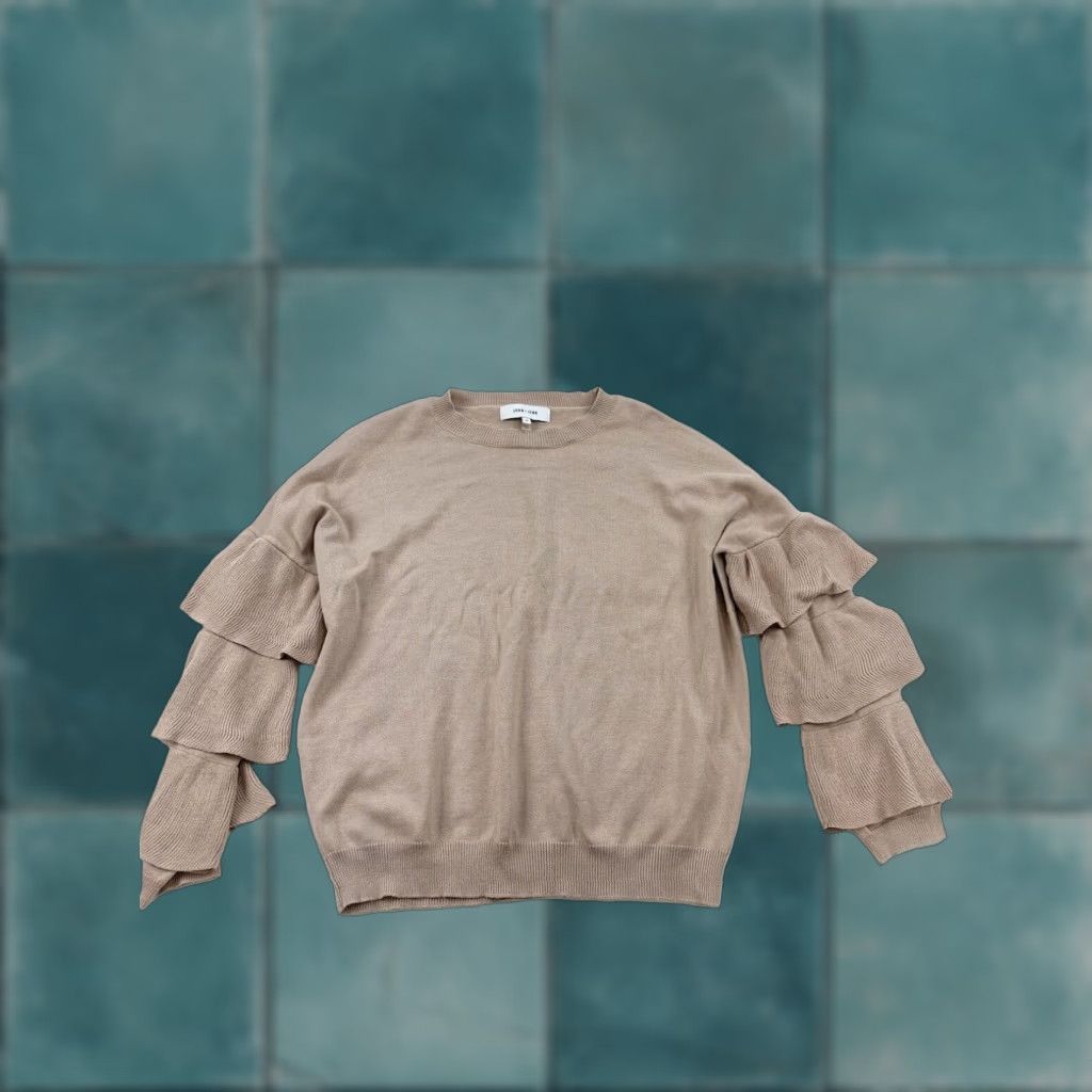 Anthropologie Anthropologie John + Jenn Pink Bell Sleeve Sweater Women's Small Size S / US 4 / IT 40 - 1 Thumbnail
