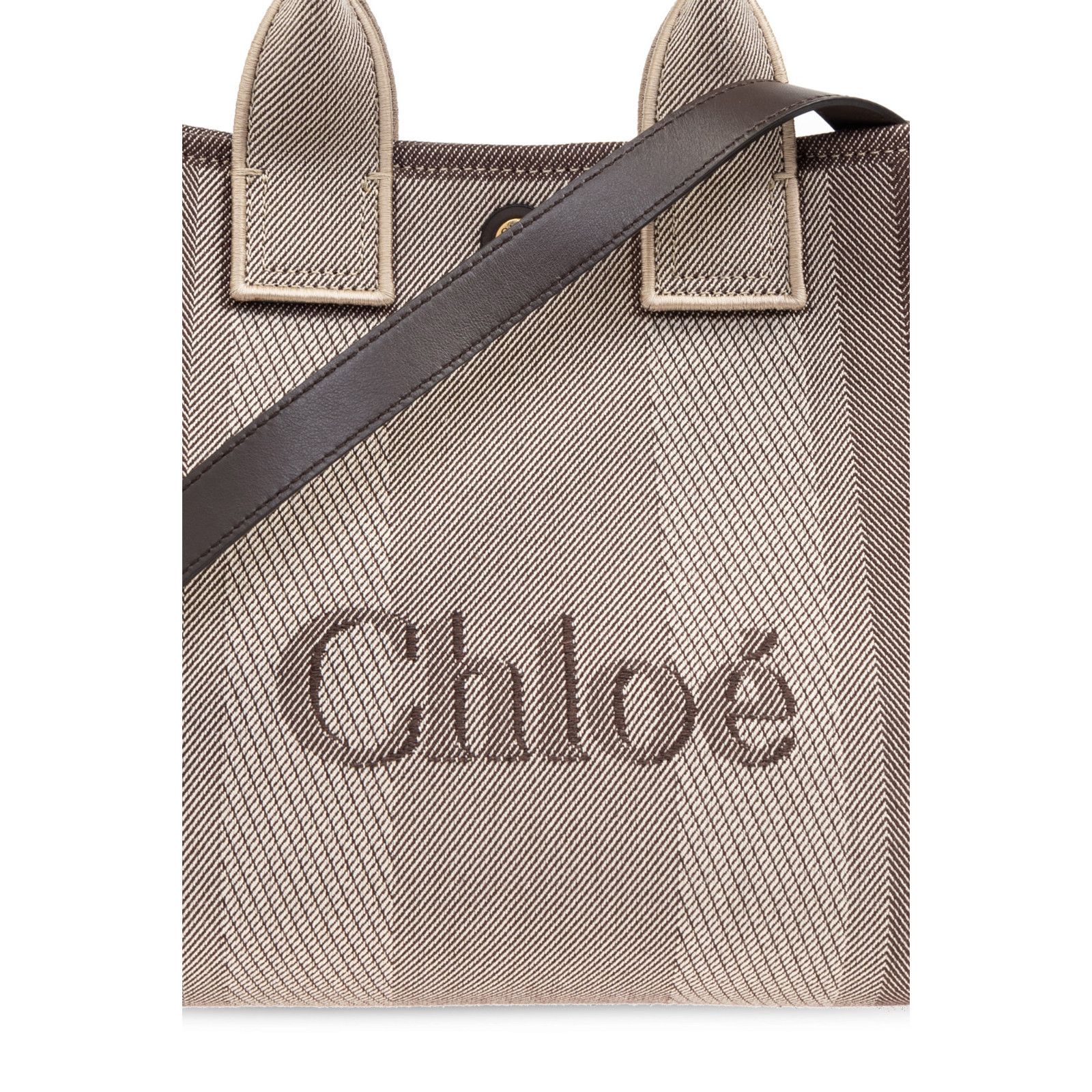 Chloe Chloe Small Carry Kohl Brown Shopper Shoulder Bag New & Auth Size ONE SIZE - 5 Thumbnail