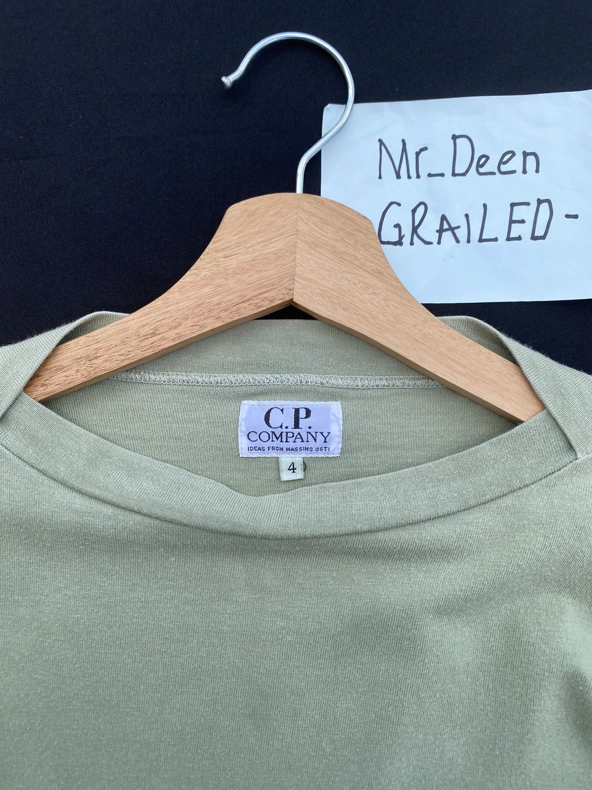 C.P. Company Vintage C.P Company Spring Summer 1991 Longsleeve Tshirt Size US L / EU 52-54 / 3 - 7 Thumbnail