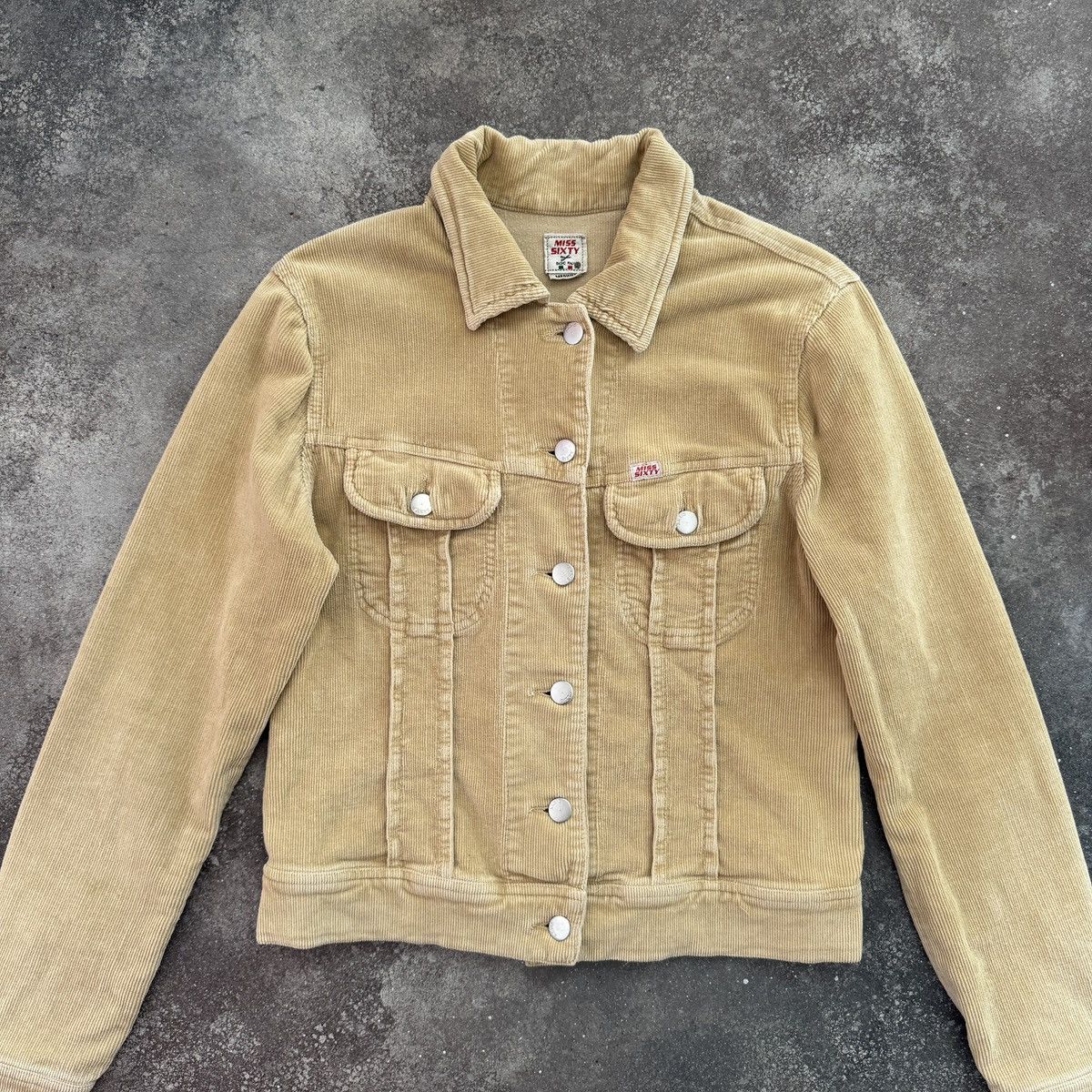 Miss Sixty Miss Sixty 2000’s Vintage Y2K Corduroy Jacket Size M / US 6-8 / IT 42-44 - 2 Thumbnail