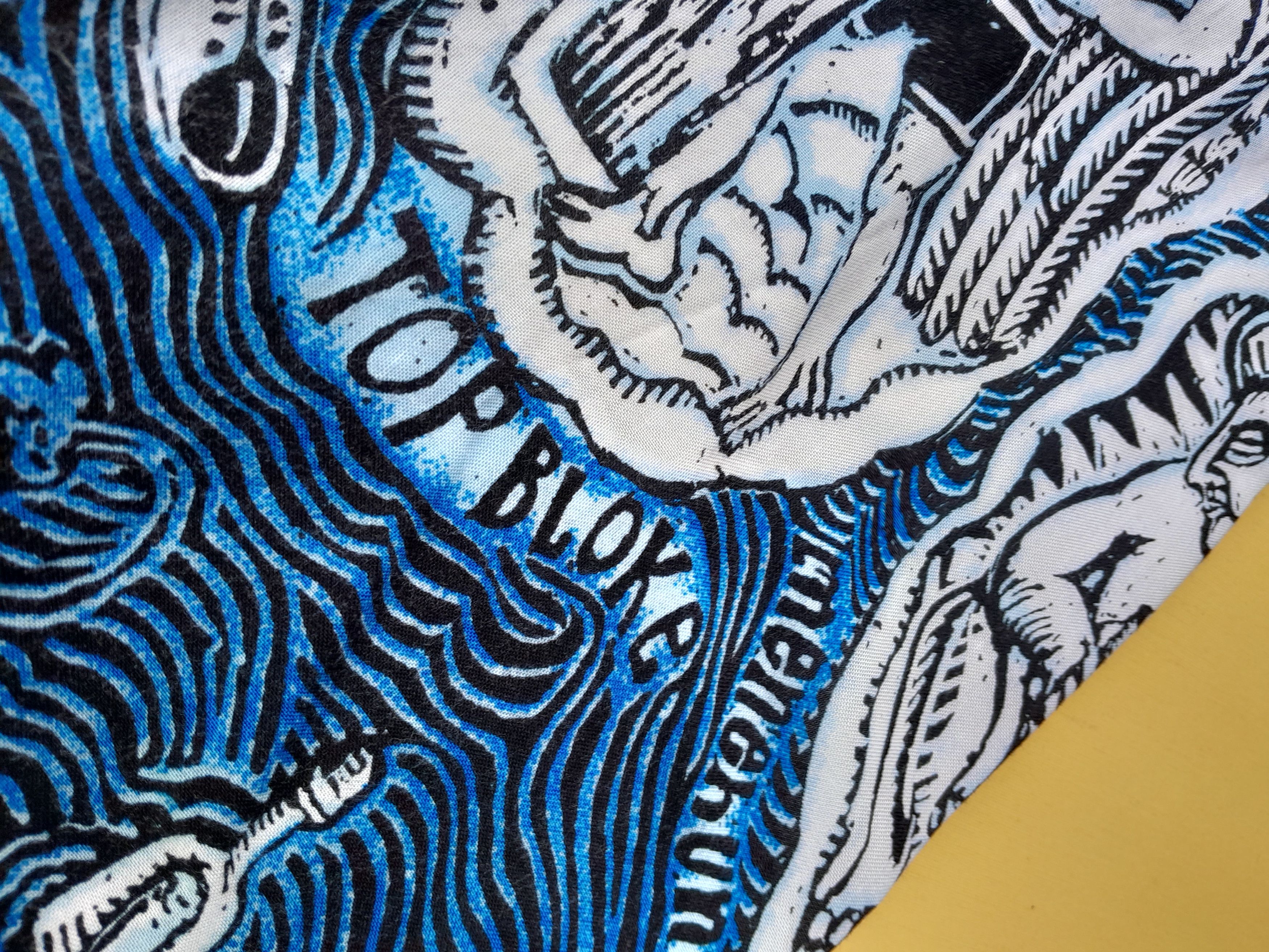 Mambo Vintage Mambo Loud Shirt Mens XL Blue Top Bloke Retro Size US XL / EU 56 / 4 - 14 Thumbnail