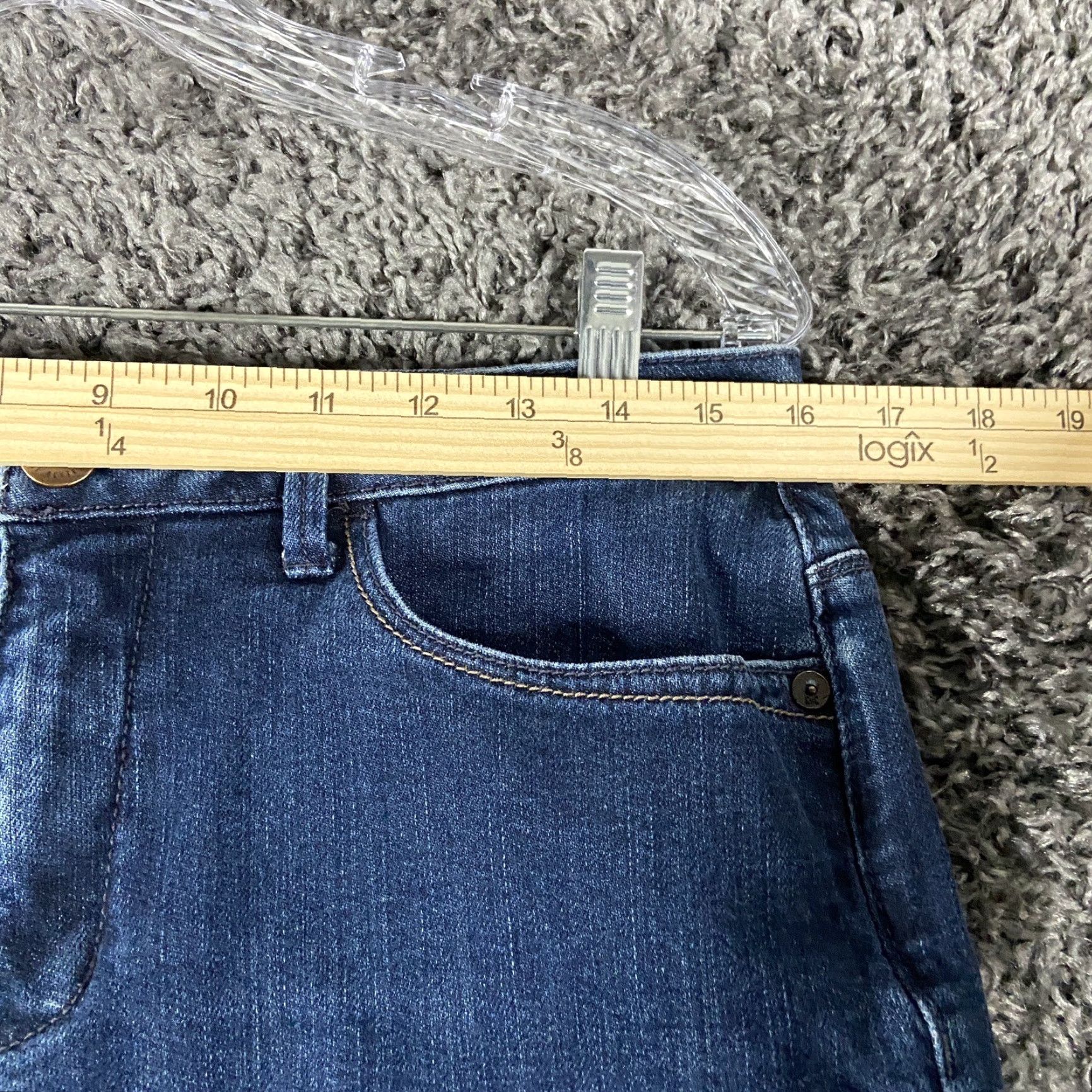 Coldwater Creek Coldwater Creek Blue Straight Leg Jeans Women’s Size 10 Regular Size 32" / US 10 / IT 46 - 7 Thumbnail