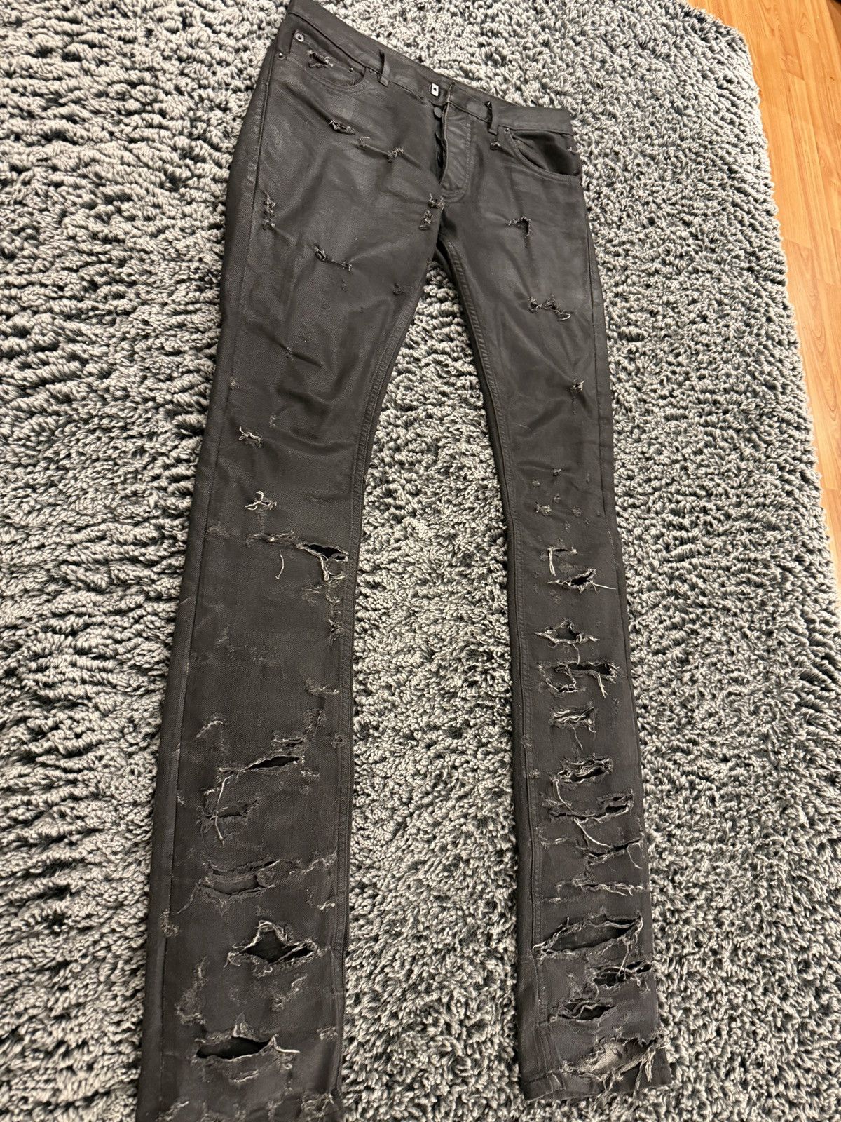 Dior Dior Waxed Strip Denim Size US 29 - 3 Thumbnail
