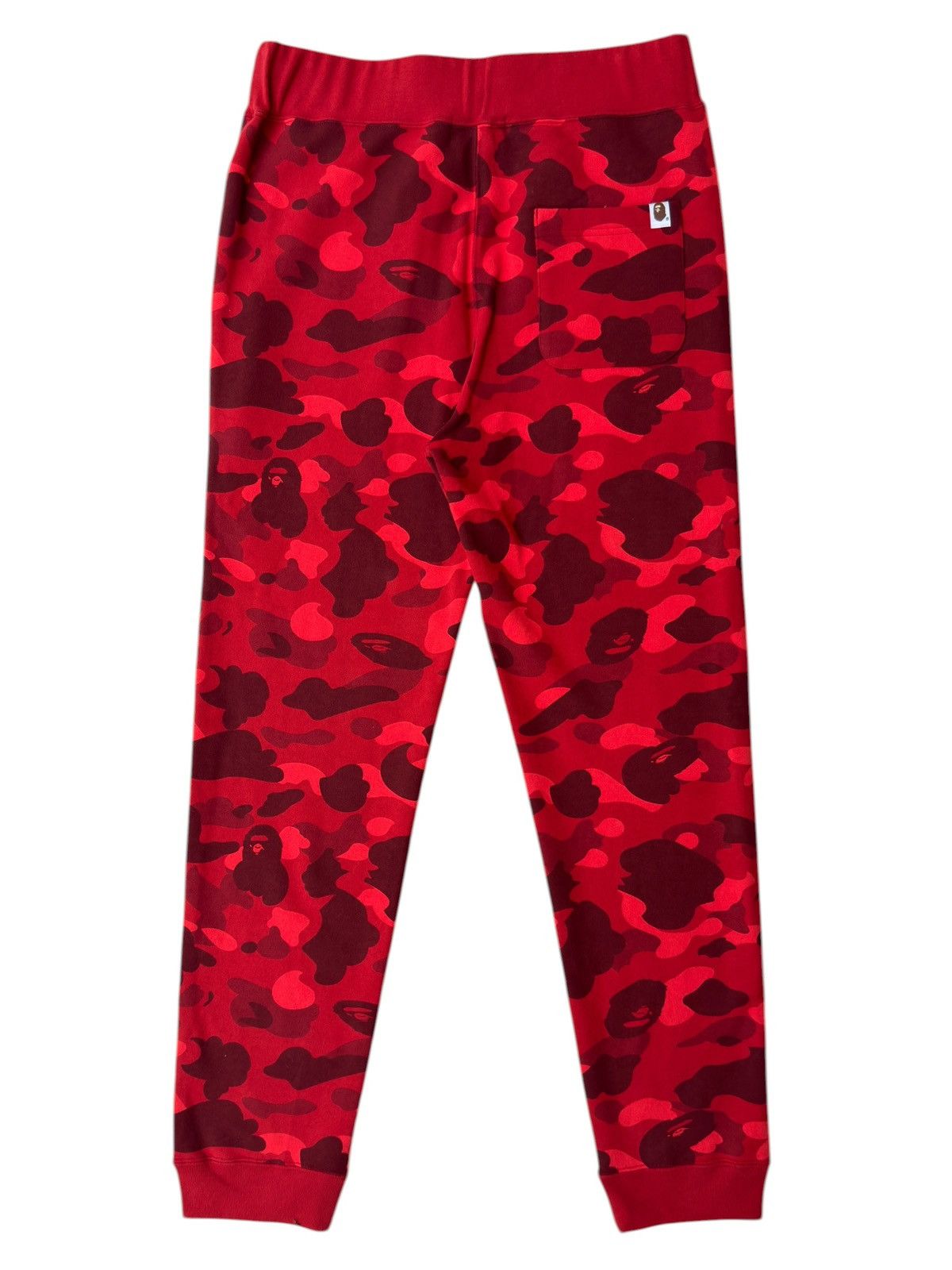 Bape BAPE Red Camo Tiger Shark Sweatpants Size US 34 / EU 50 - 2 Thumbnail