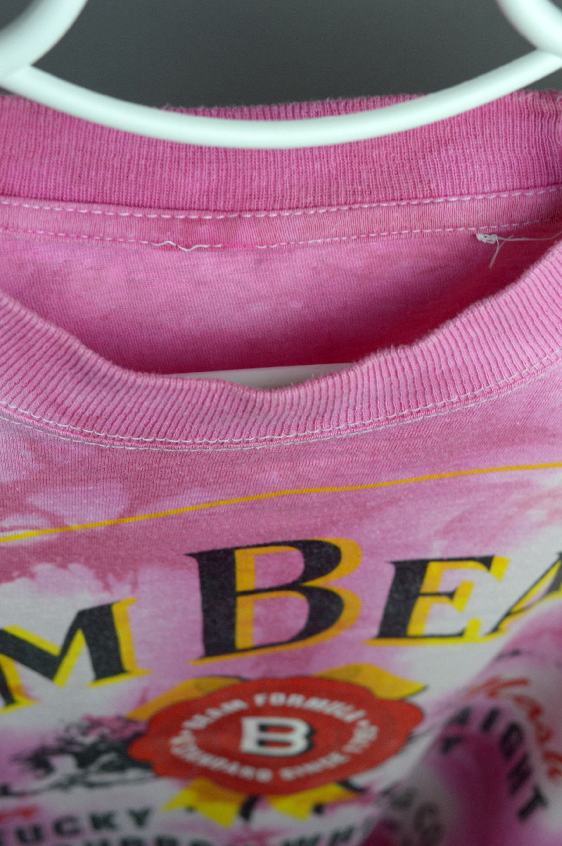 Vintage Vintage Jim Bean Tie Dye 90s t shirt Size US L / EU 52-54 / 3 - 5 Thumbnail