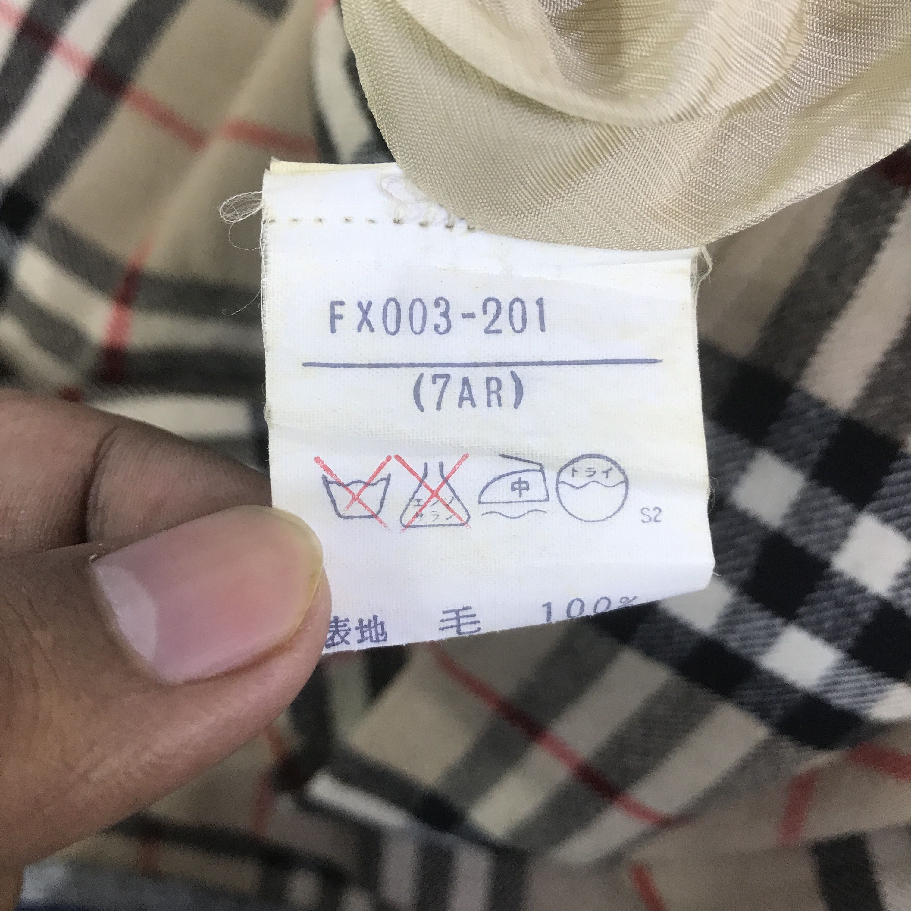 Burberry burberry long skirt K130B19 Size 22" - 13 Thumbnail