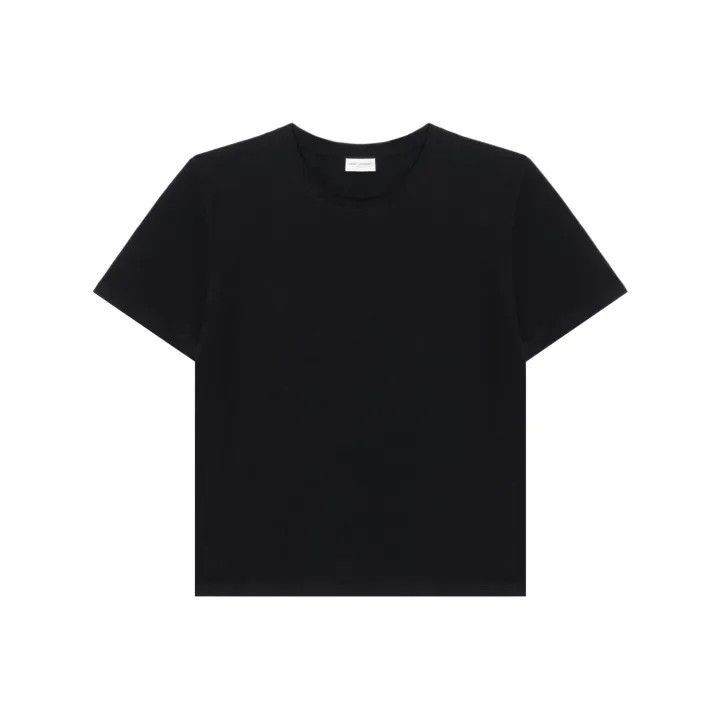 Saint Laurent Paris Saint Laurent Heart Logo Short Sleeve T-Shirt-2507 Size US L / EU 52-54 / 3 - 5 Thumbnail